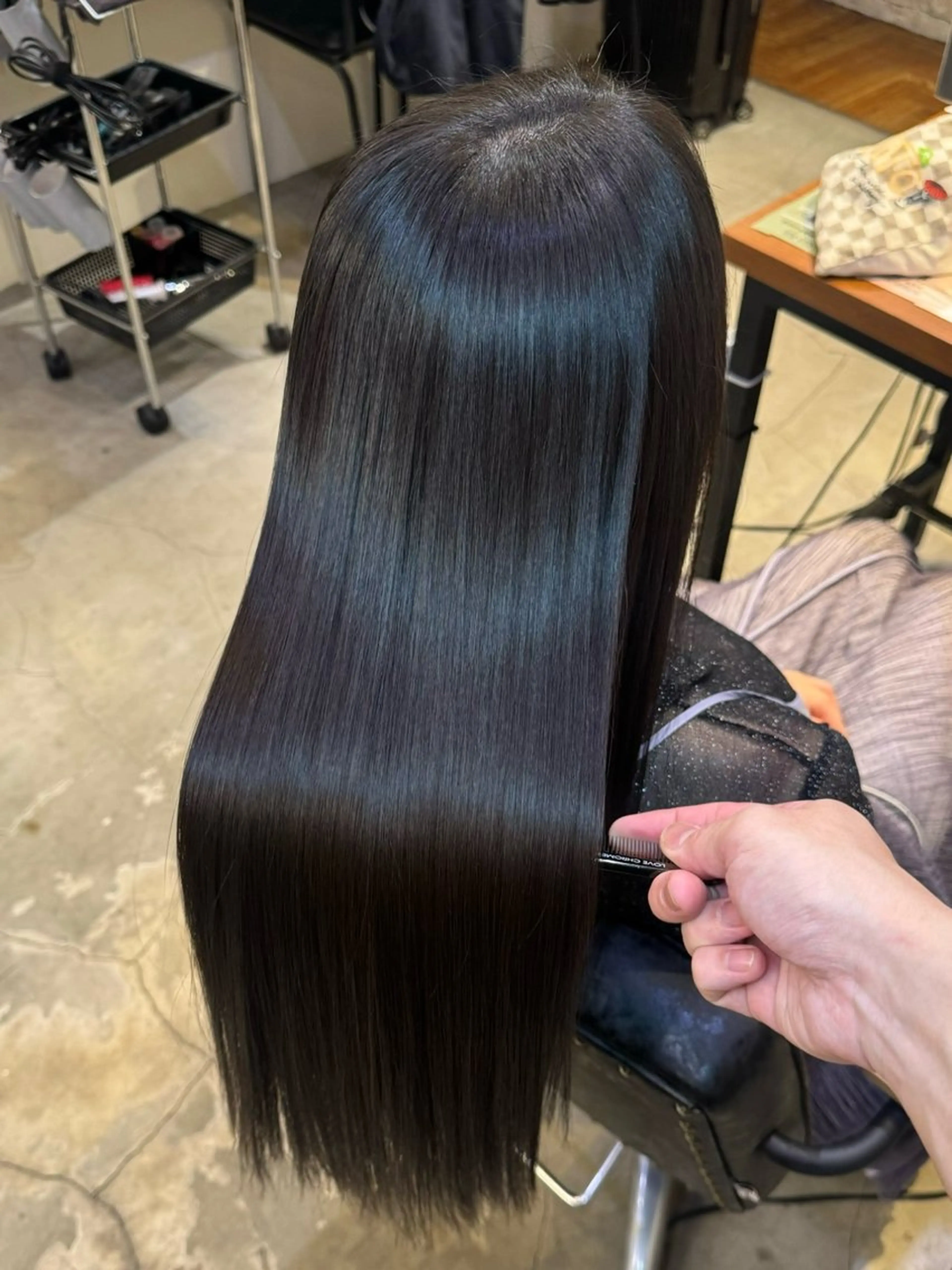 ロング カラー ✨縮毛矯正/髪質改善 錦糸町/松坂拓馬のヘアスタイル