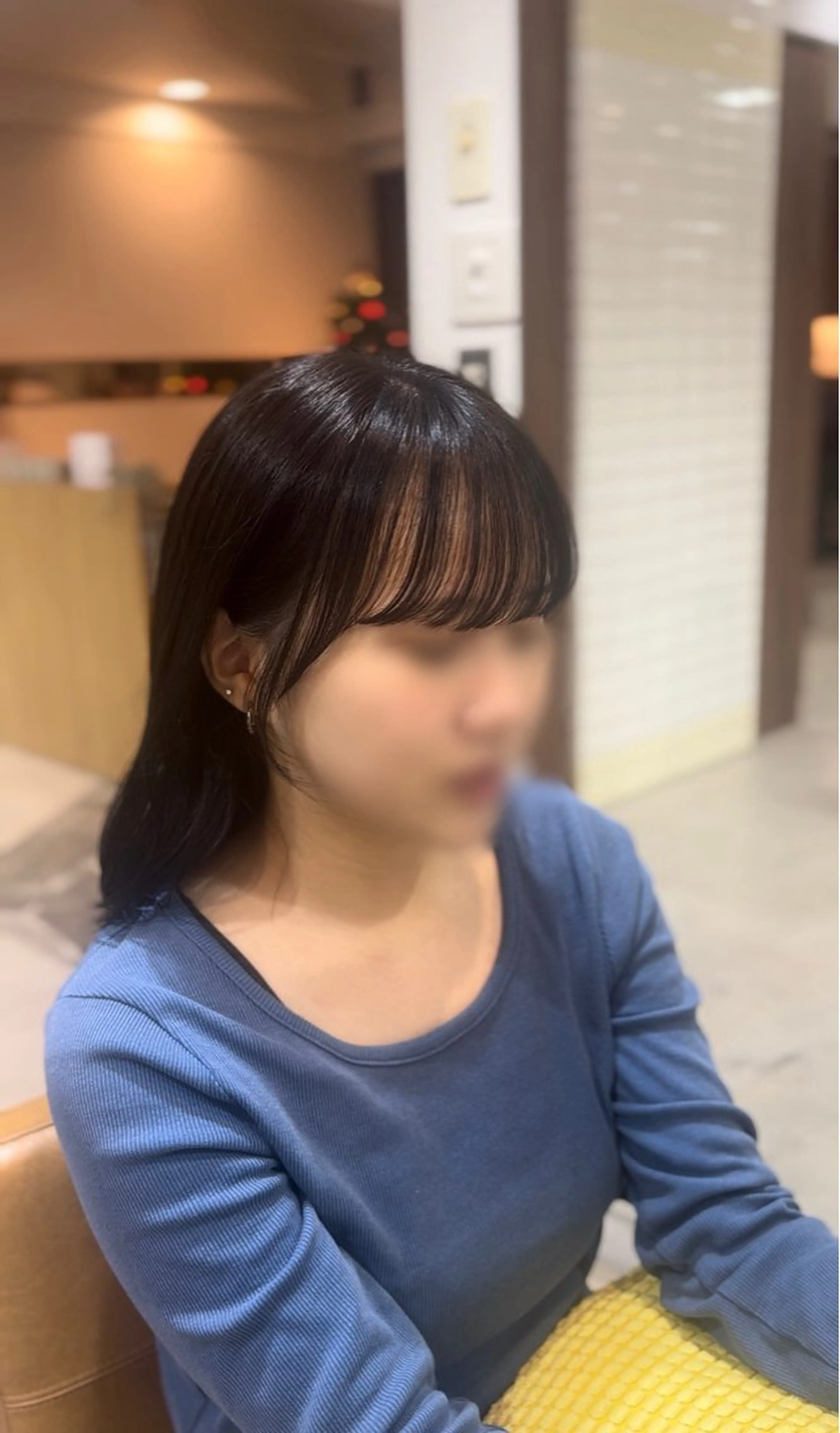 🩶盛れるお顔周りカット+美容液カラー🩶/パサつきが気になる方向け4stepトリートメント♡(ホームケア付き)の写真