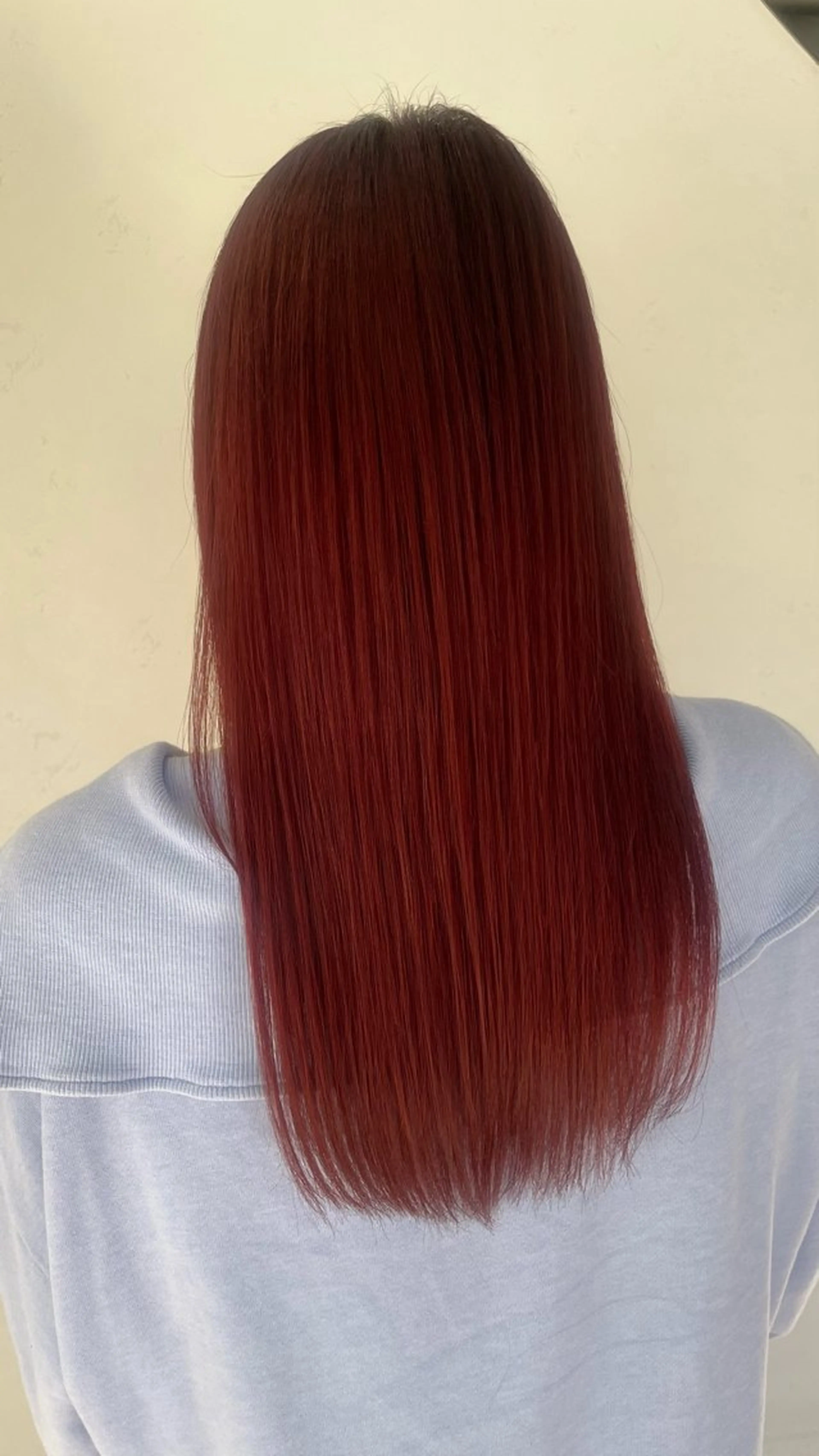 ロング カラー 柔らかい艶暖色 レイヤー🫧姫汝のヘアスタイル