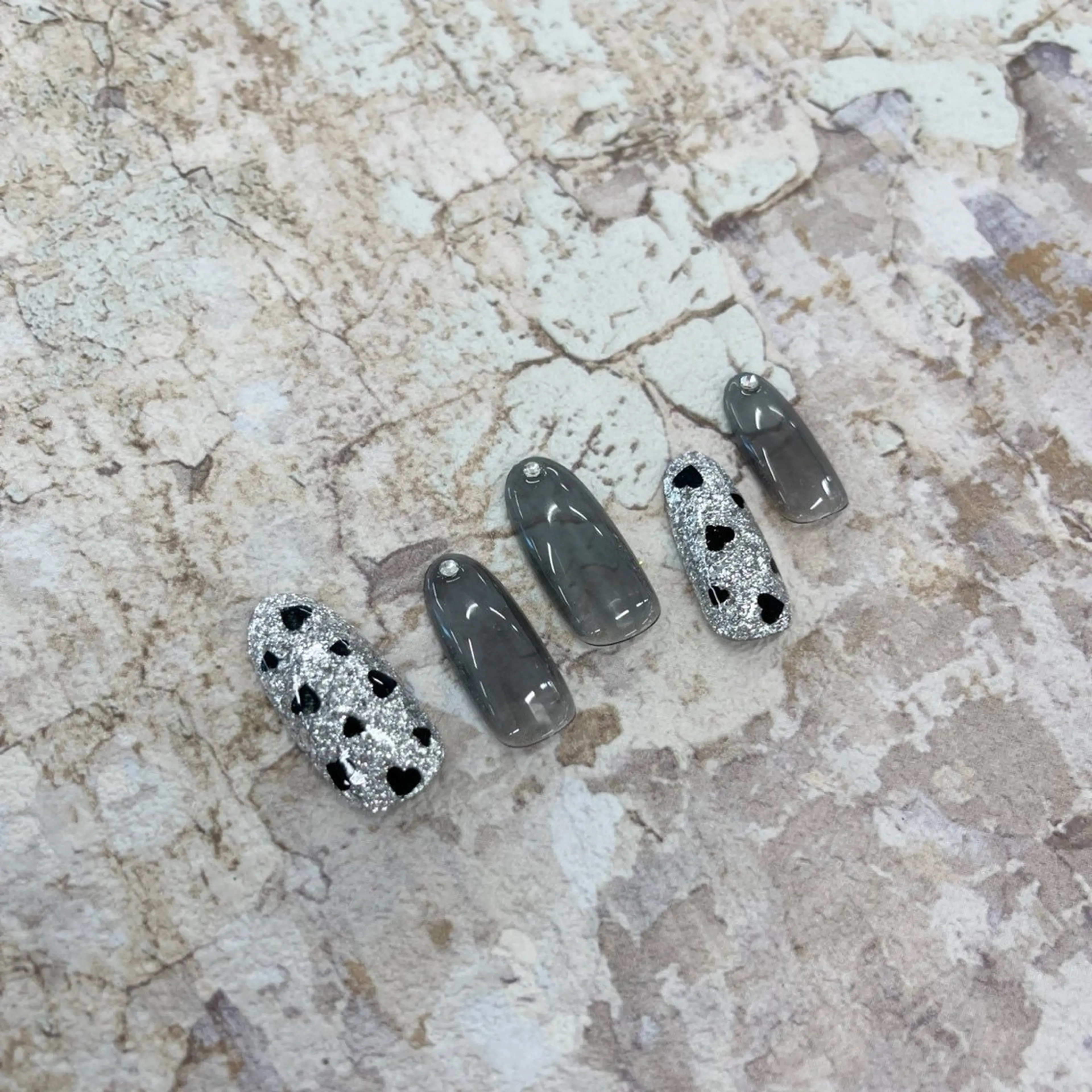 ネイル ⭐︎休業中の練習⭐︎ JNA認定講師髙橋のネイルデザイン