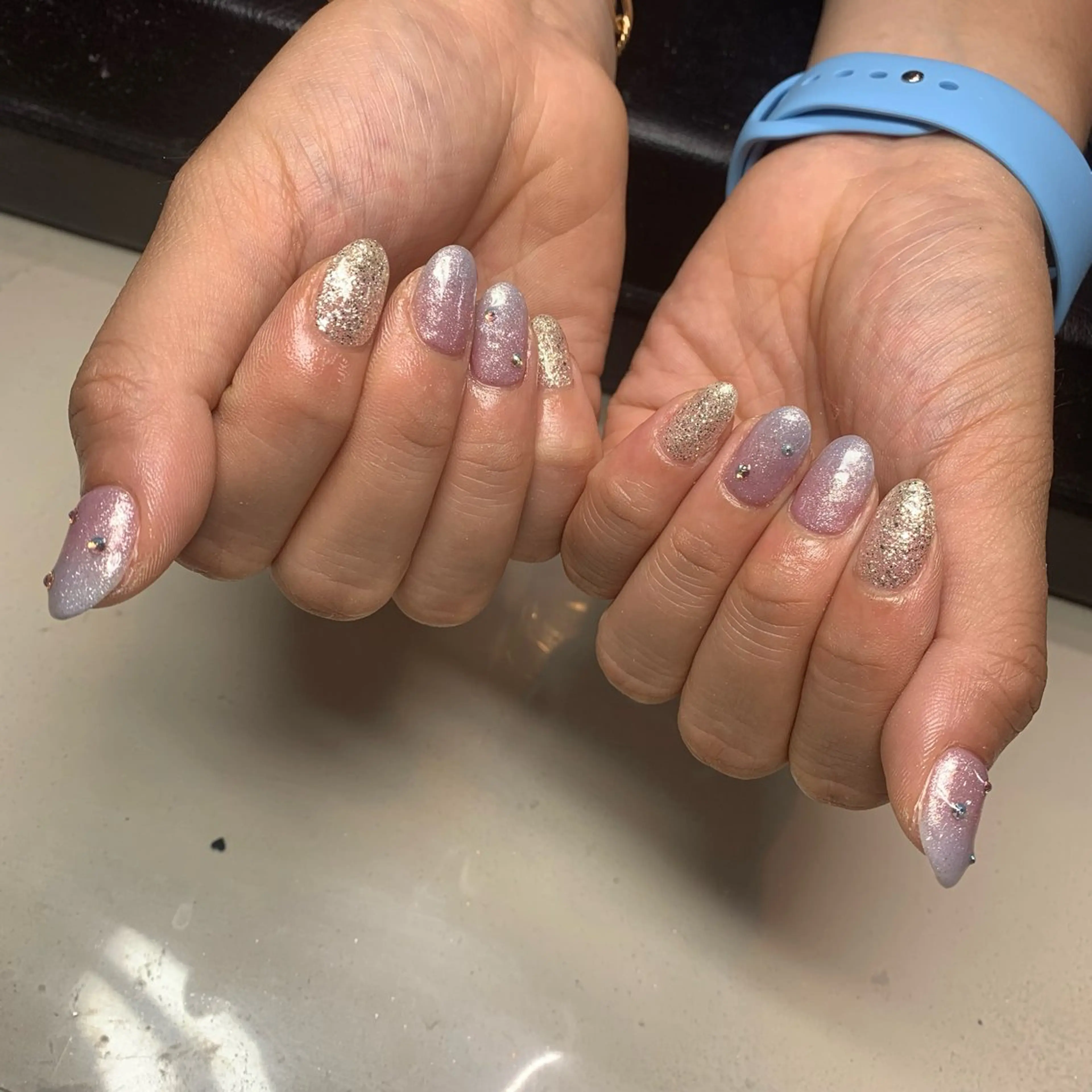 ネイル mofie🤍ユミ/ 恵比寿/パラジェルのネイルデザイン