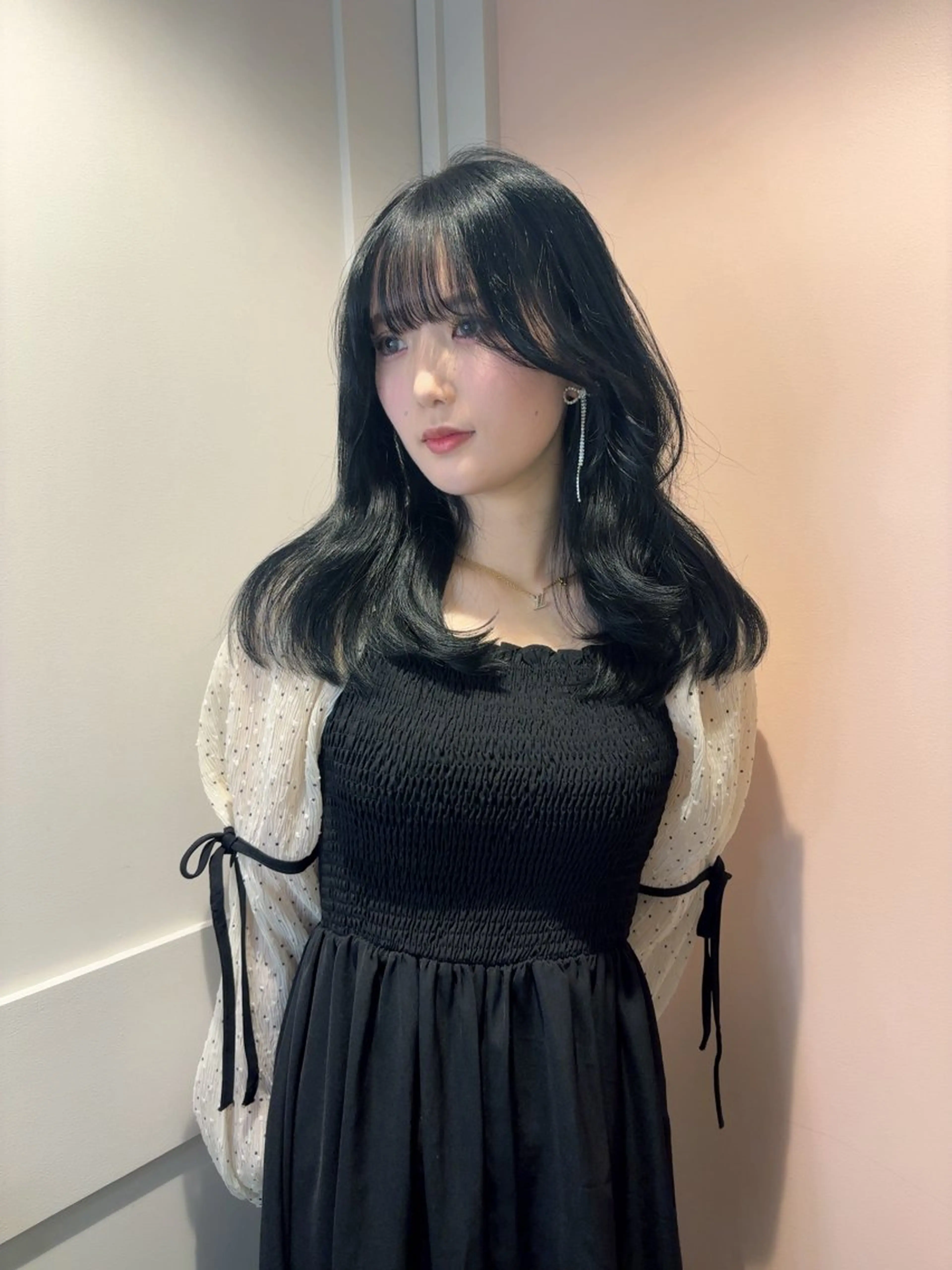 カラー ブリーチ 透明感カラー the path sora♡のヘアスタイル
