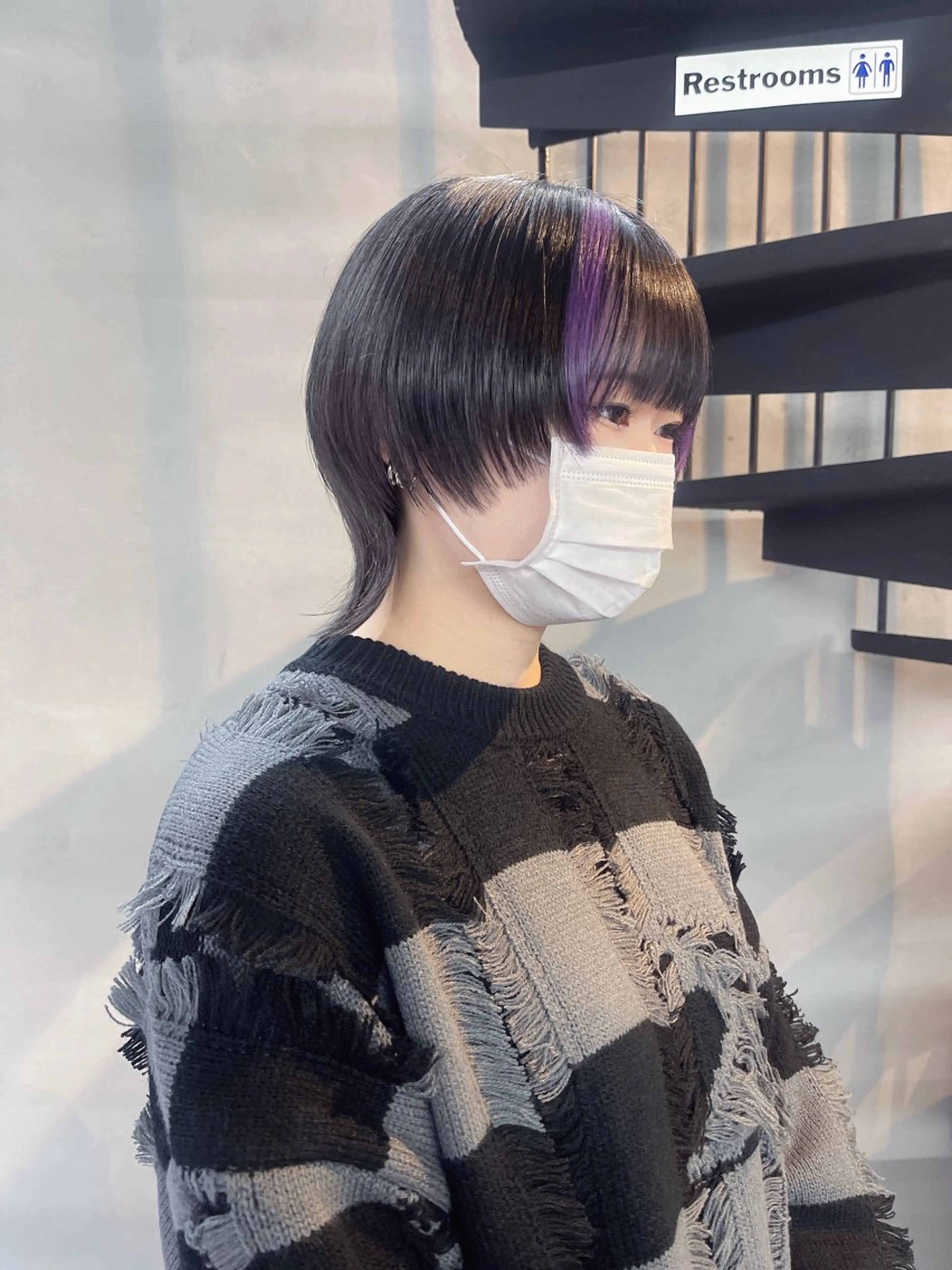 ショート ショートヘア ウルフカット カット ヘアカラー 柏 ウルフ/レイヤー 田中佐和🐺のヘアスタイル