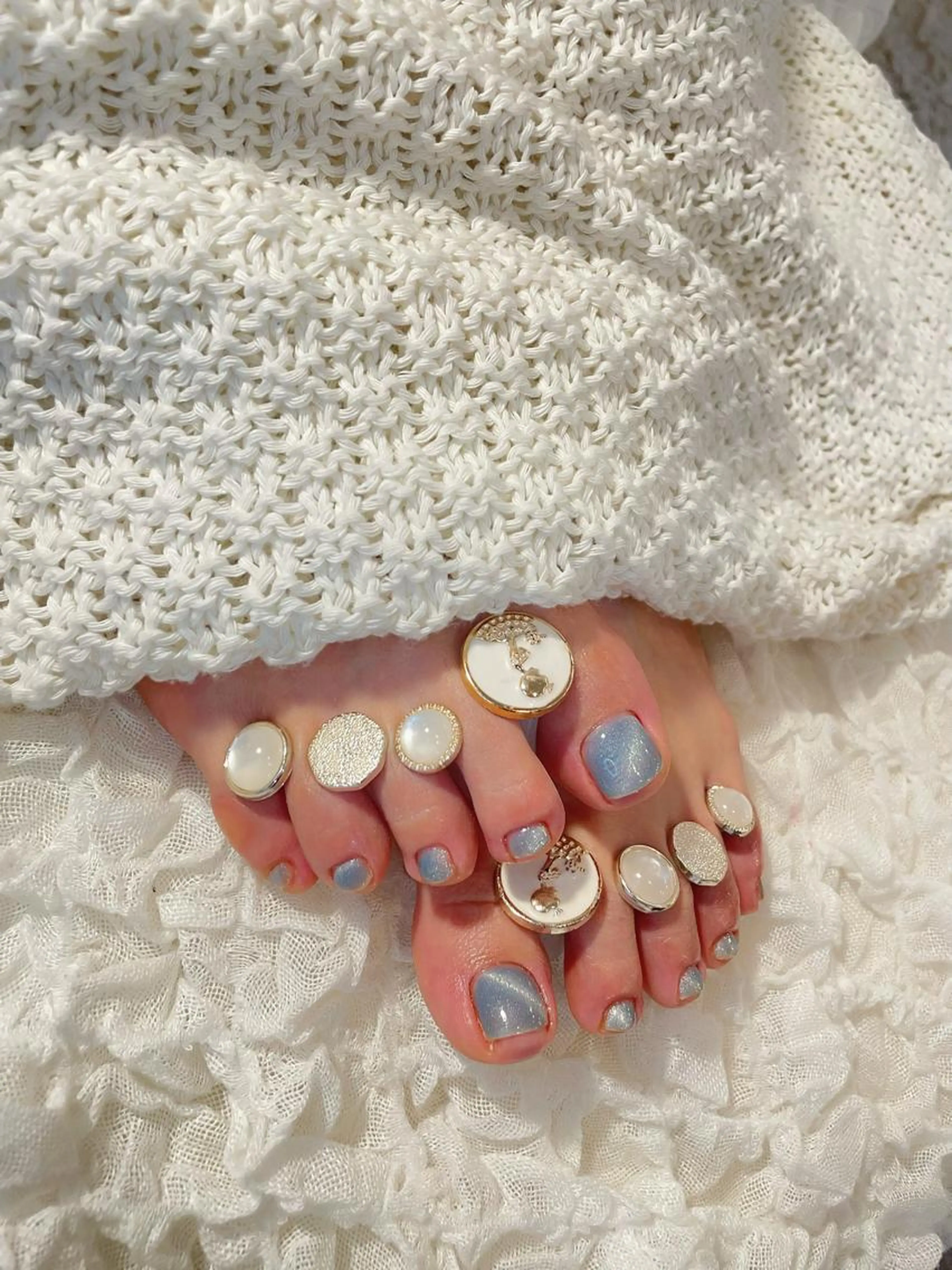 フット マグネットネイル♥フットバス付きの写真