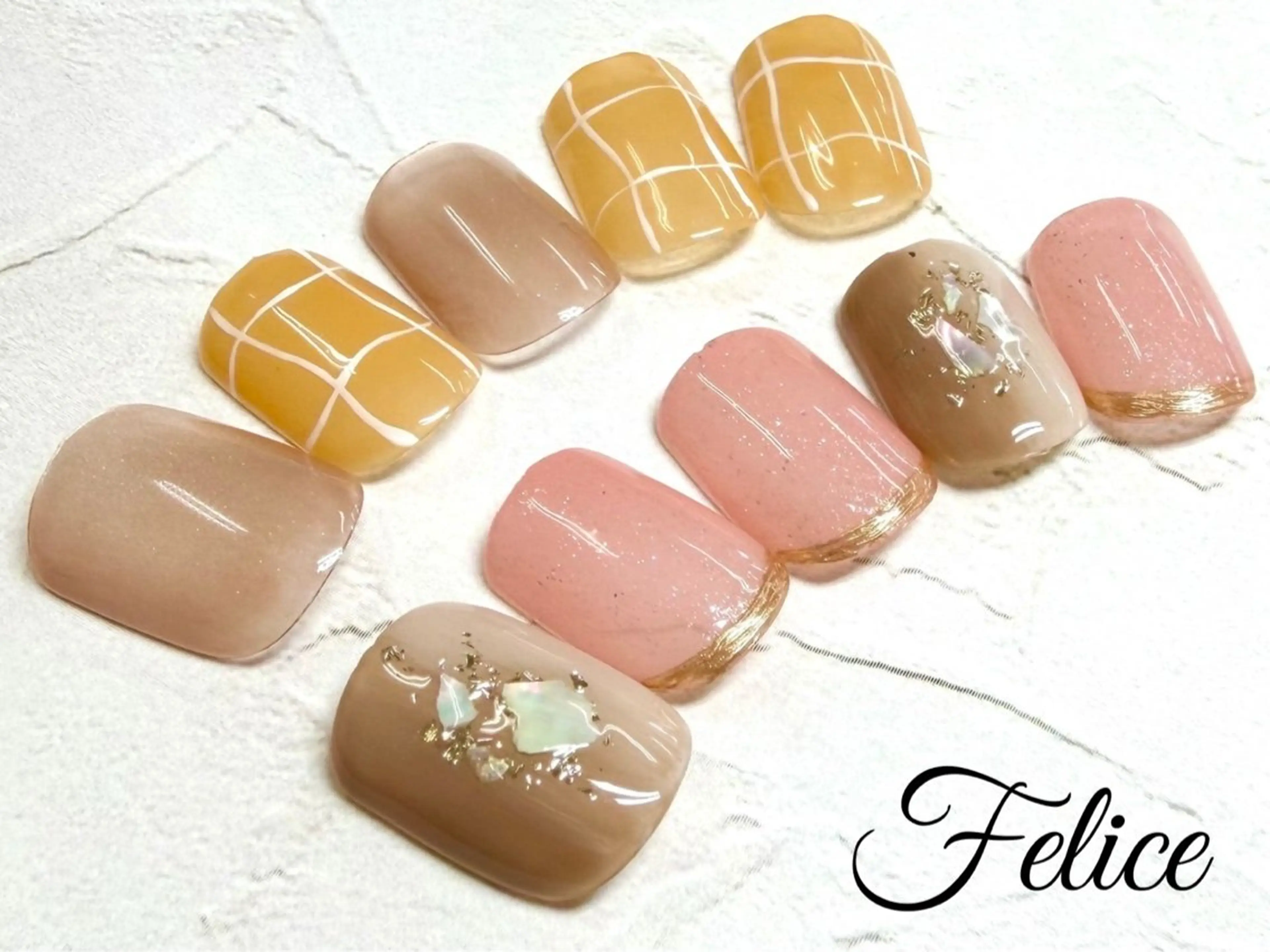 ネイル 小田原 美月のネイルデザイン