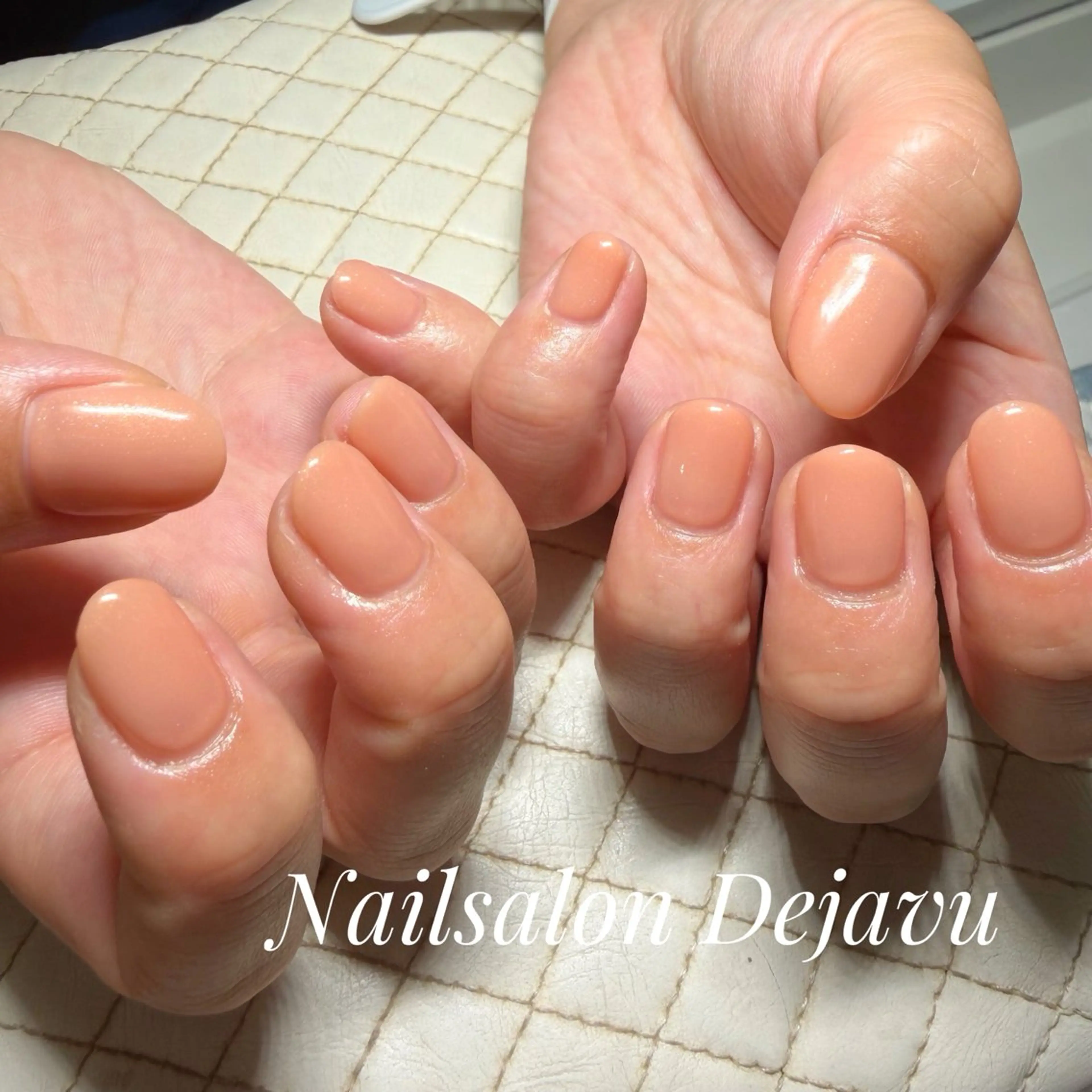 ネイル ワンカラーネイル ハンドネイル Nailsalon Dejavuのネイルデザイン