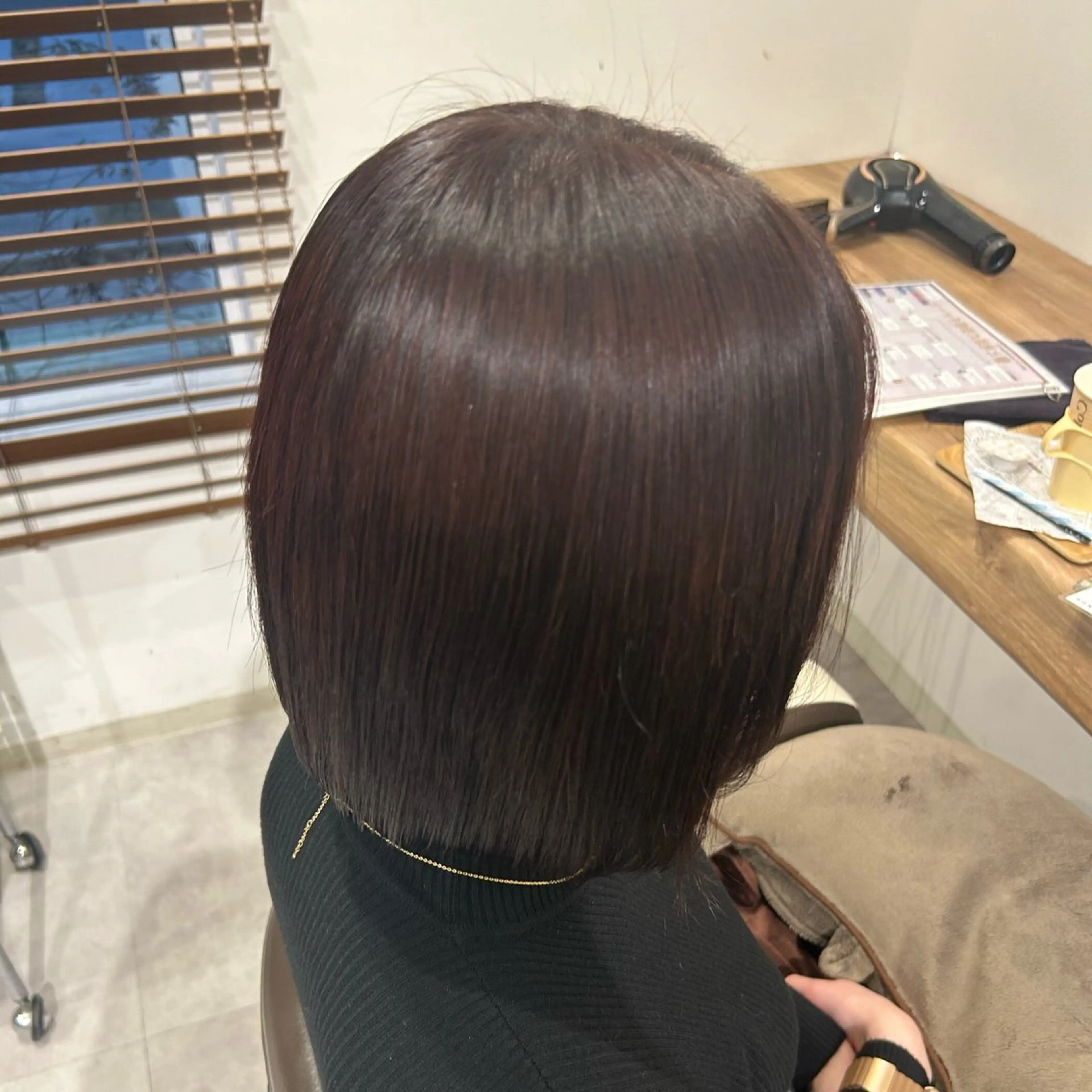 カラー ヘアカラー トリートメント 渡邊 玲来のヘアスタイル