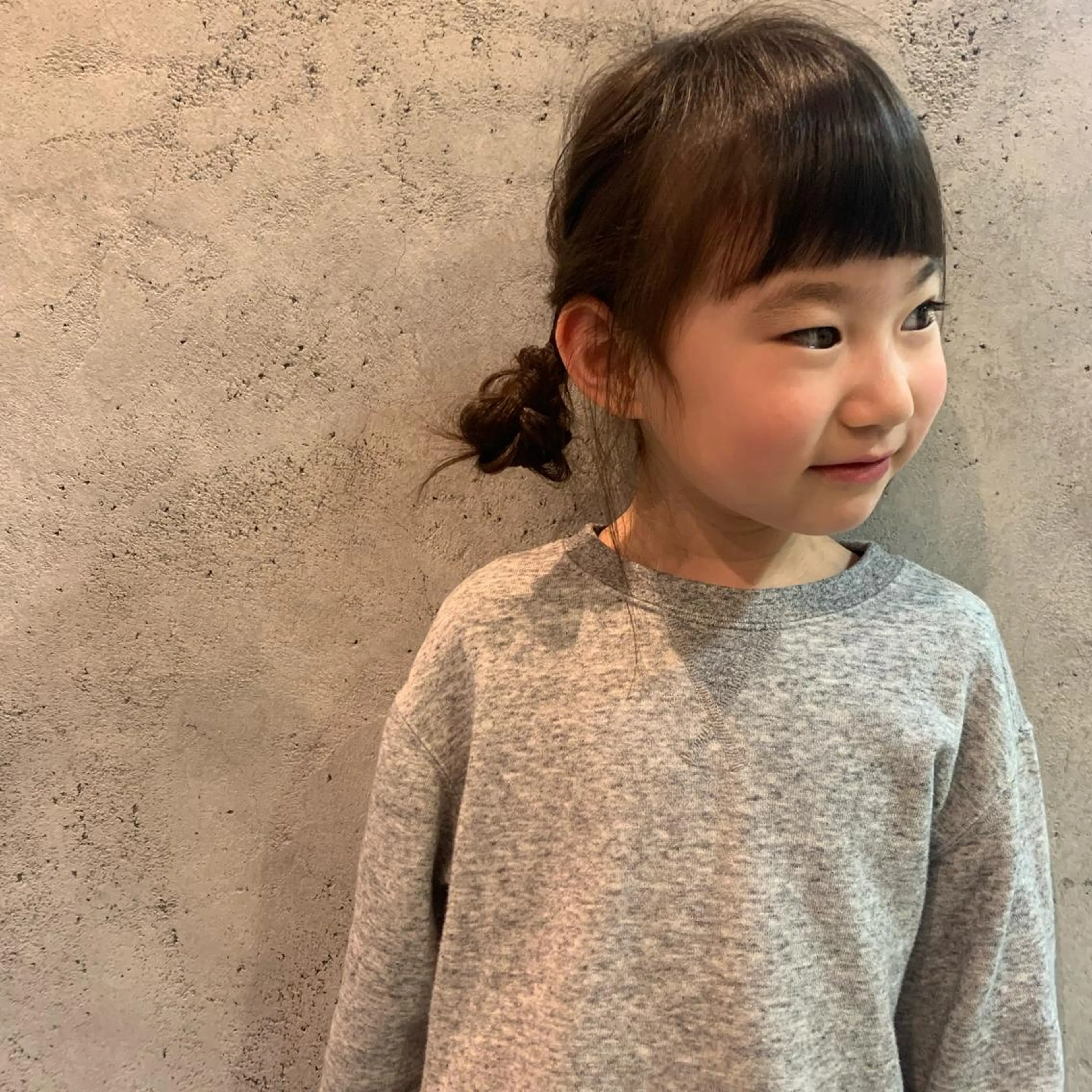 キッズ 堤 麻衣子のヘアスタイル