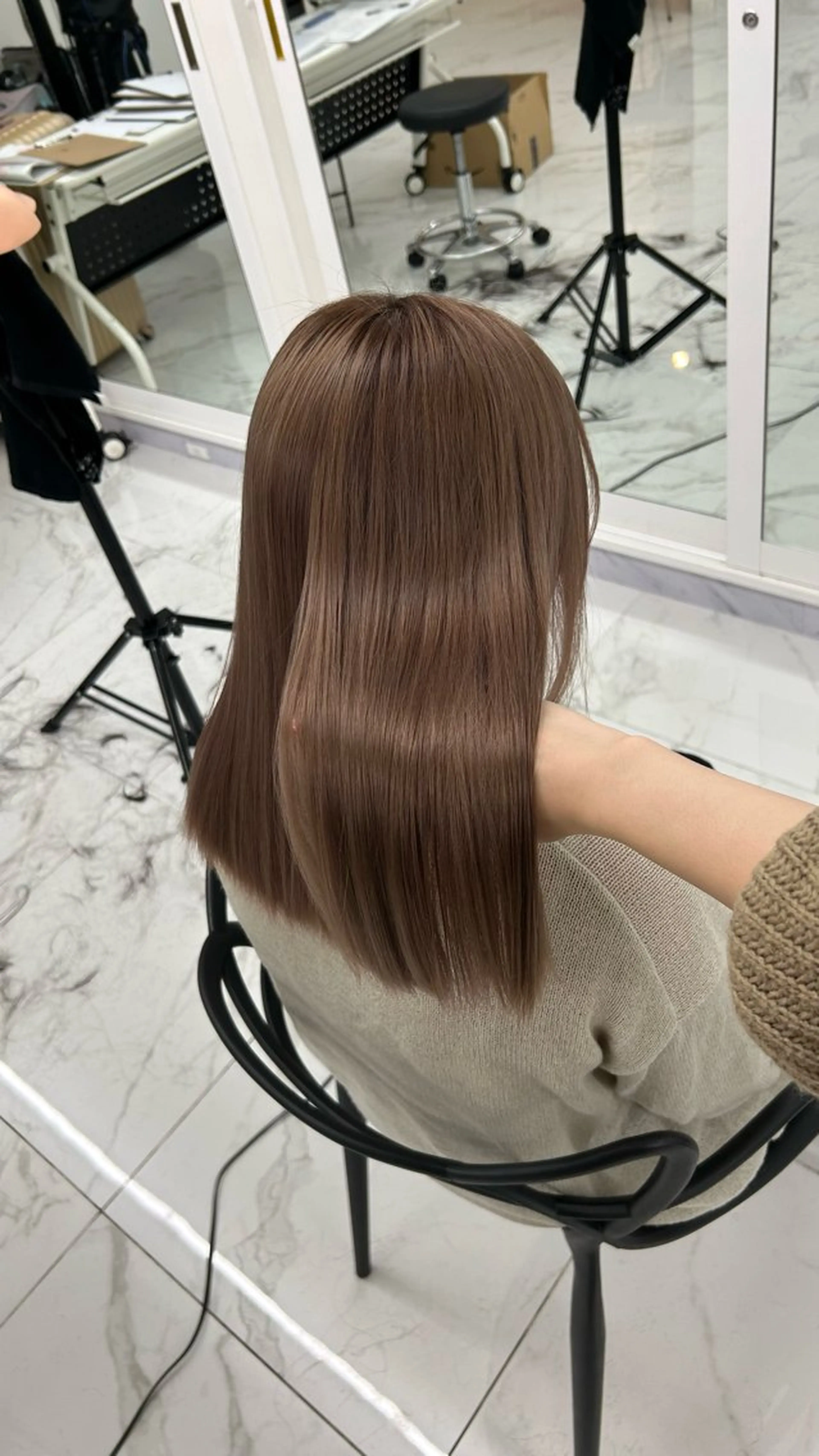 【4月限定🌸】カット➕カラー➕髪質改善水素トリートメント✨¥15000の写真