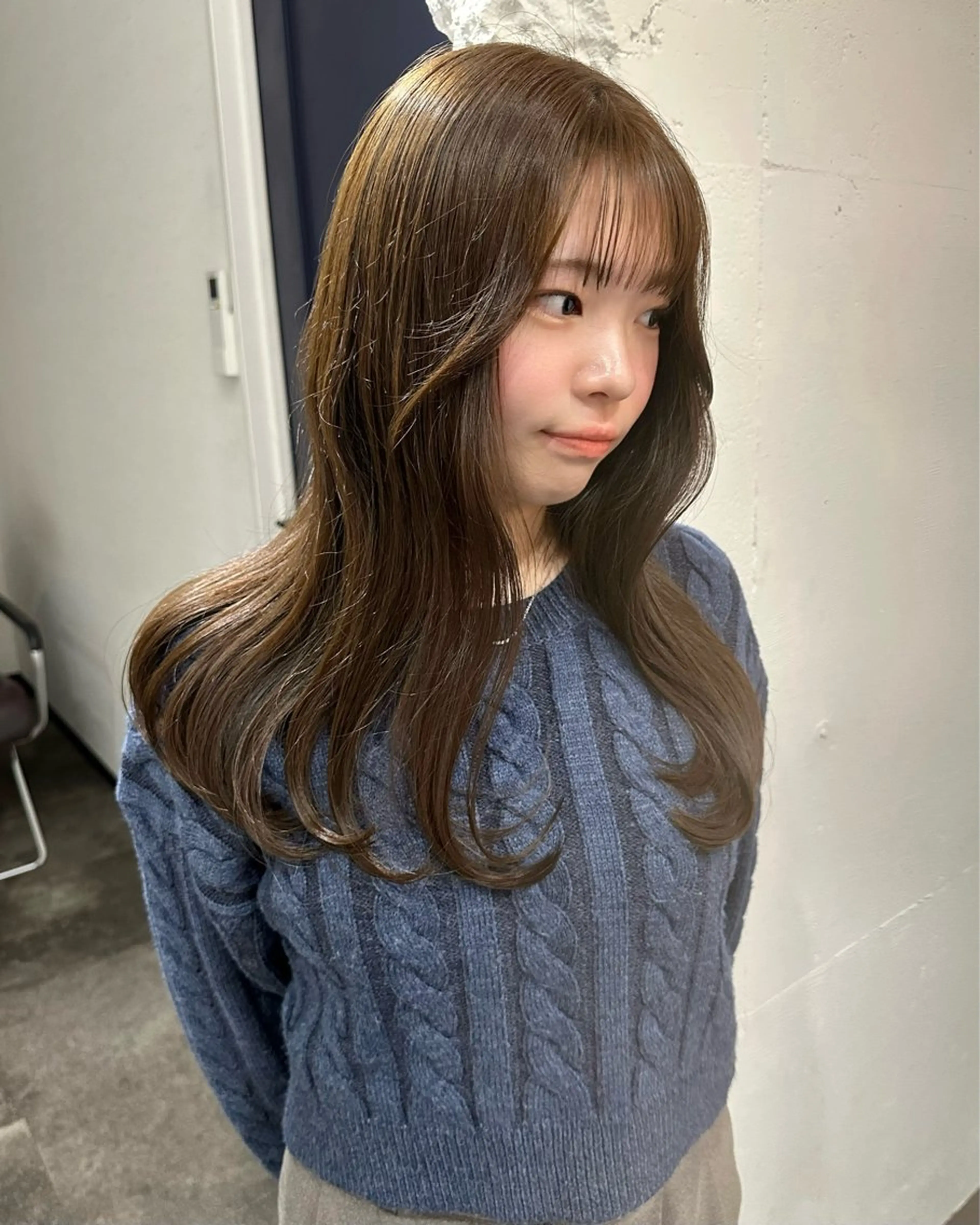 ロング 稲本麻衣 【韓国ヘア】のヘアスタイル