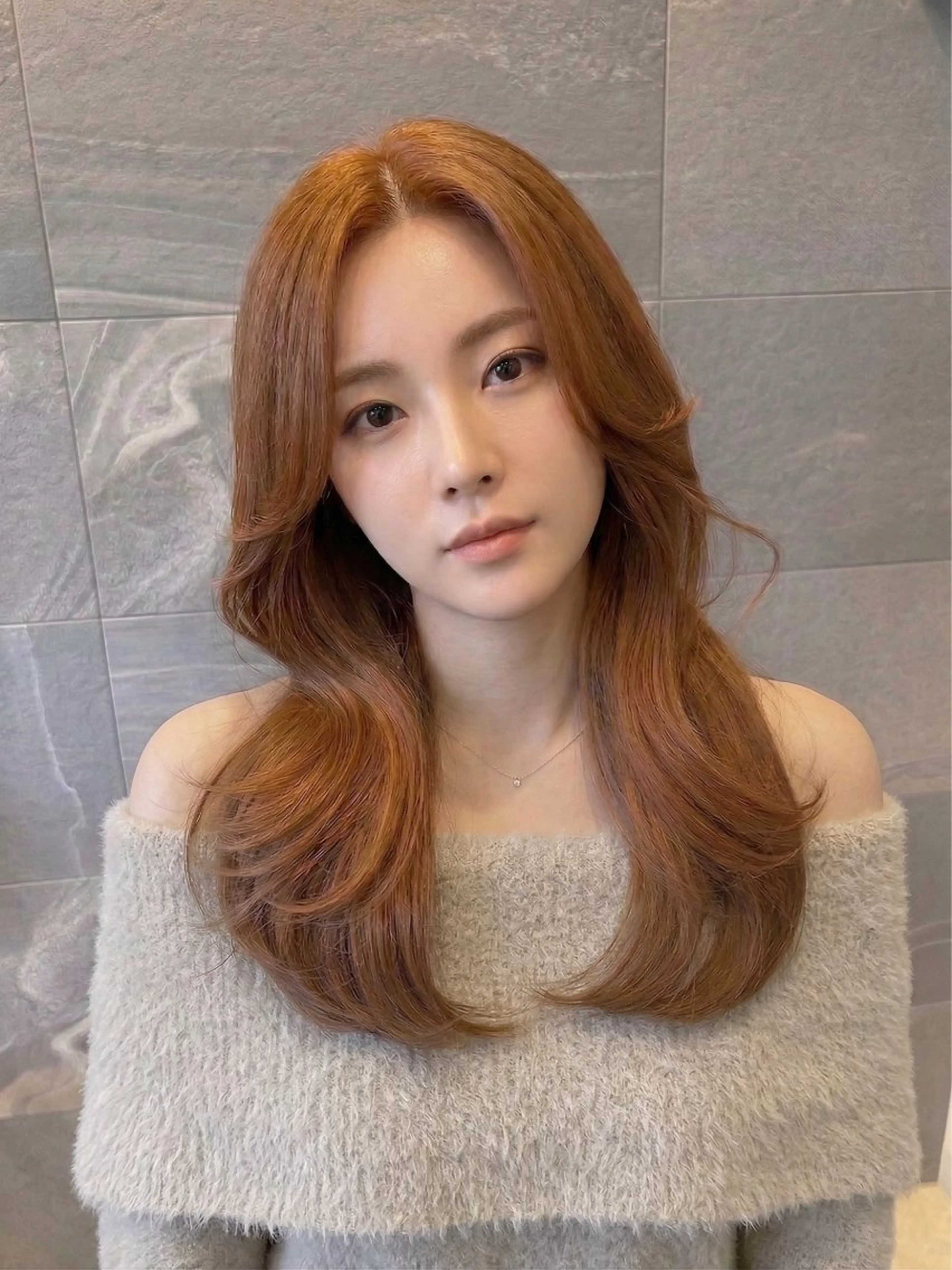 ロング 高橋 陸のヘアスタイル