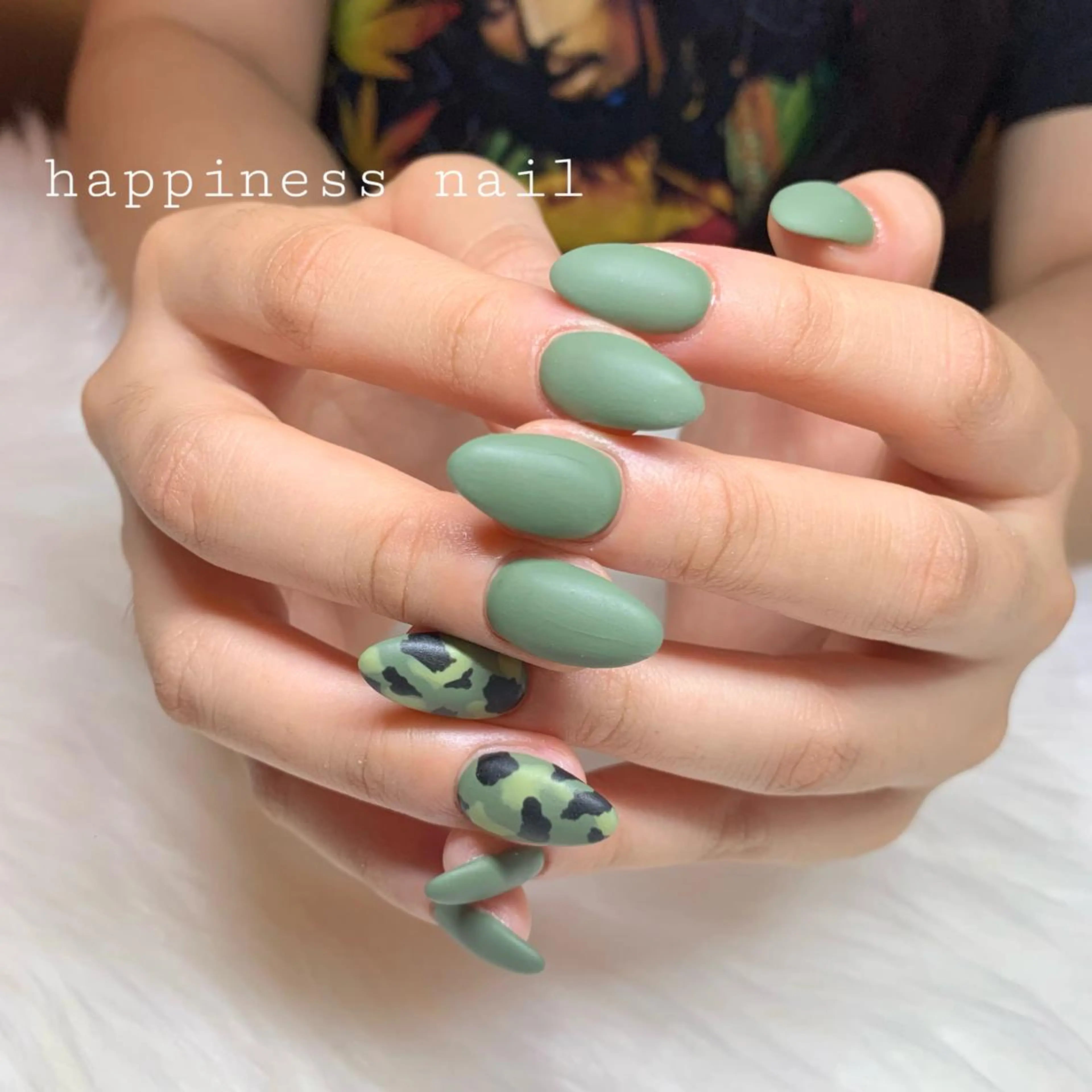 ネイル アートネイル ハート ロングネイル スカルプネイル happiness nailのネイルデザイン