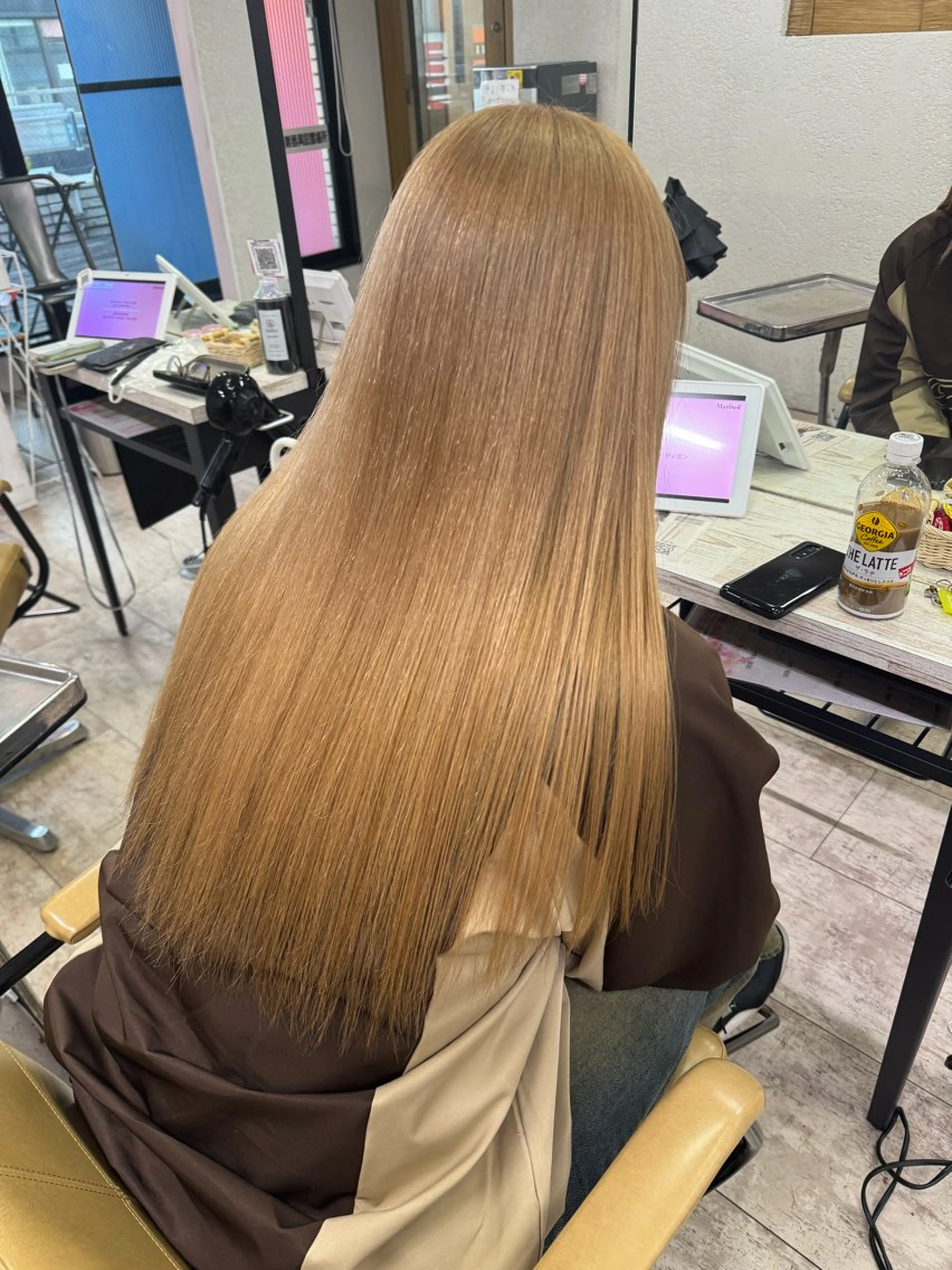 ロング カラー ヘアカラー トリートメント 🍒Nagisa 🍒のヘアスタイル