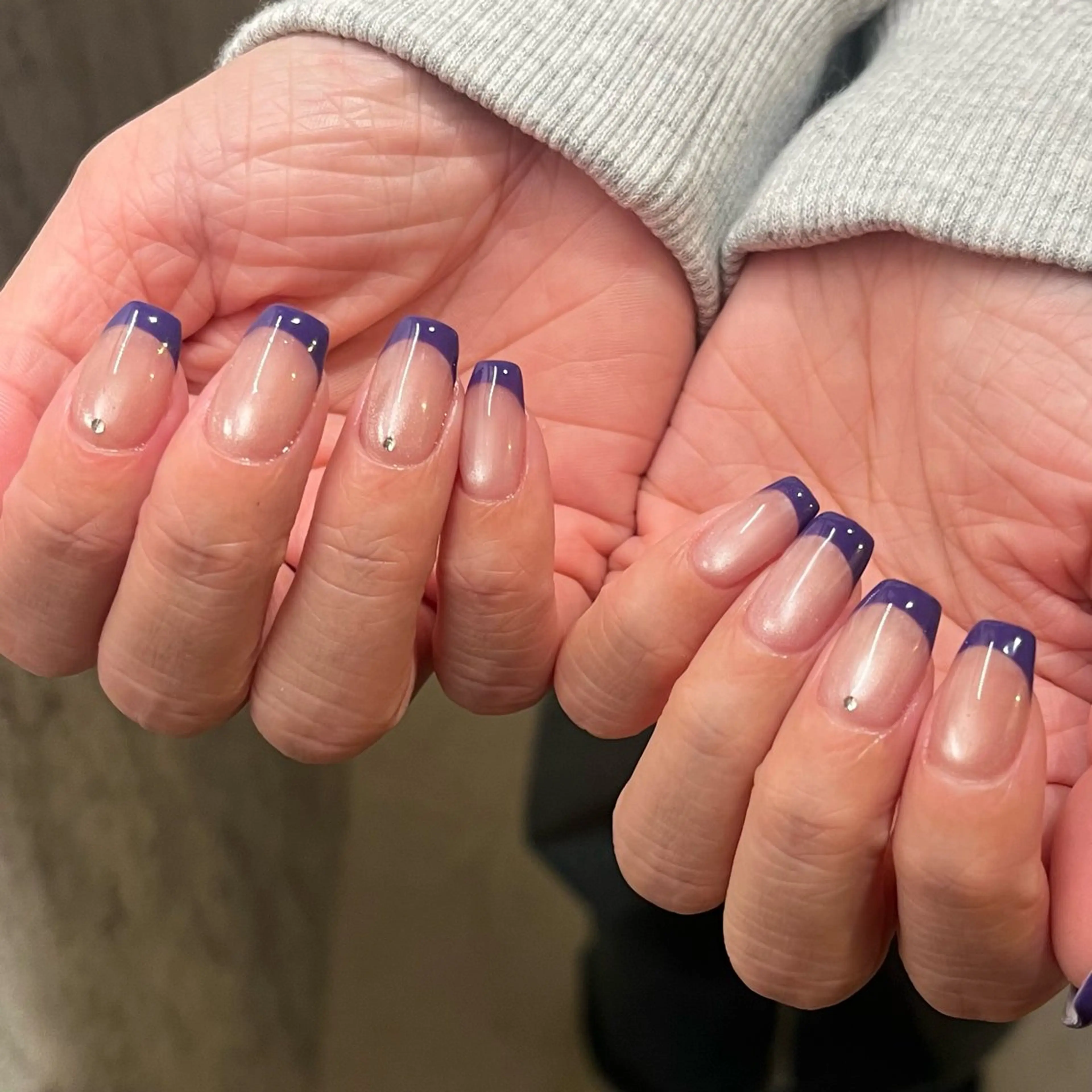ネイル フレンチネイル ハンドネイル MORE-NAIL所属・Miki. MORE -NAILのネイルデザイン