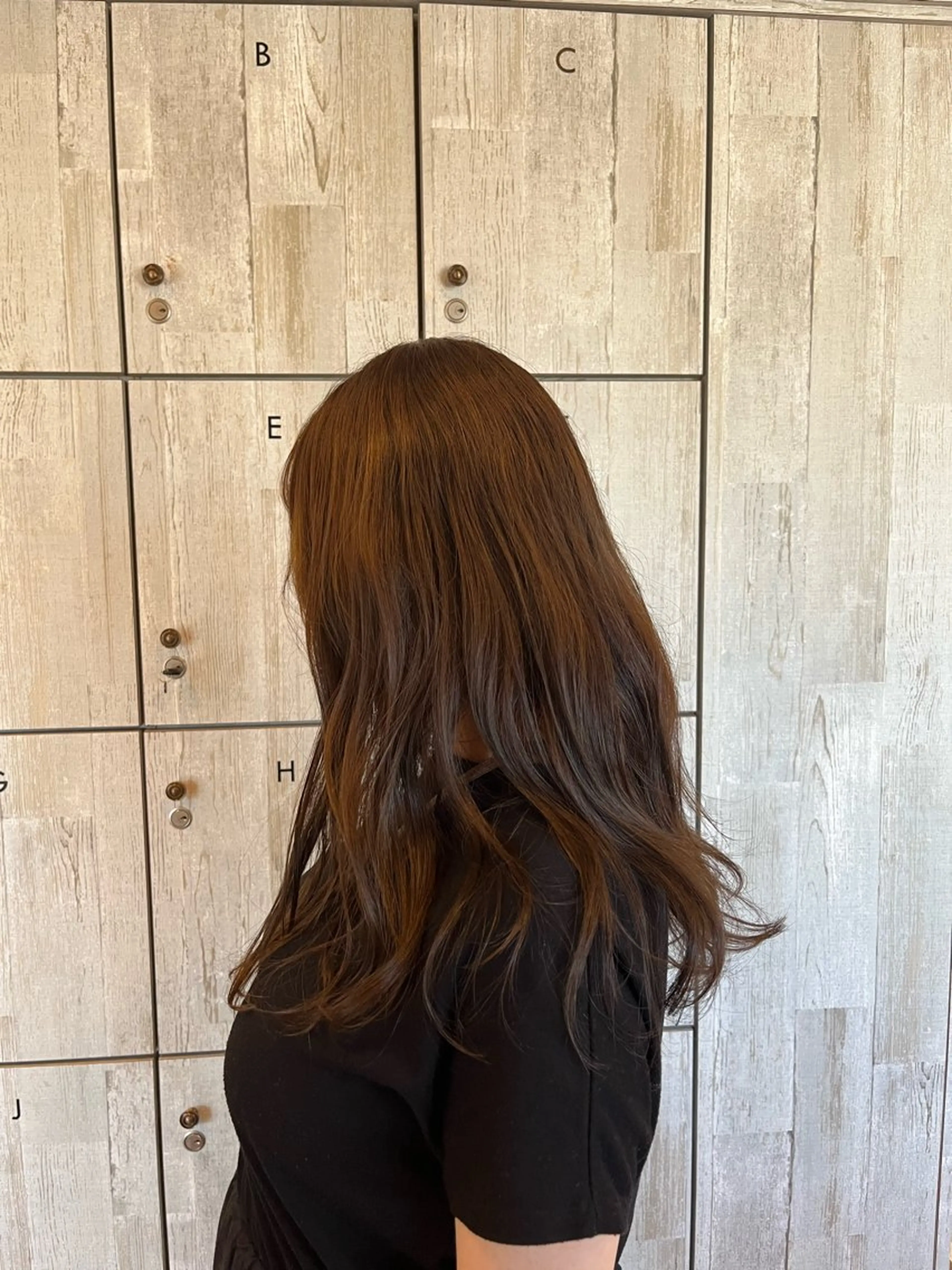 ロング カラー 顔まわり/透け感 カラー/青栁優🔆のヘアスタイル