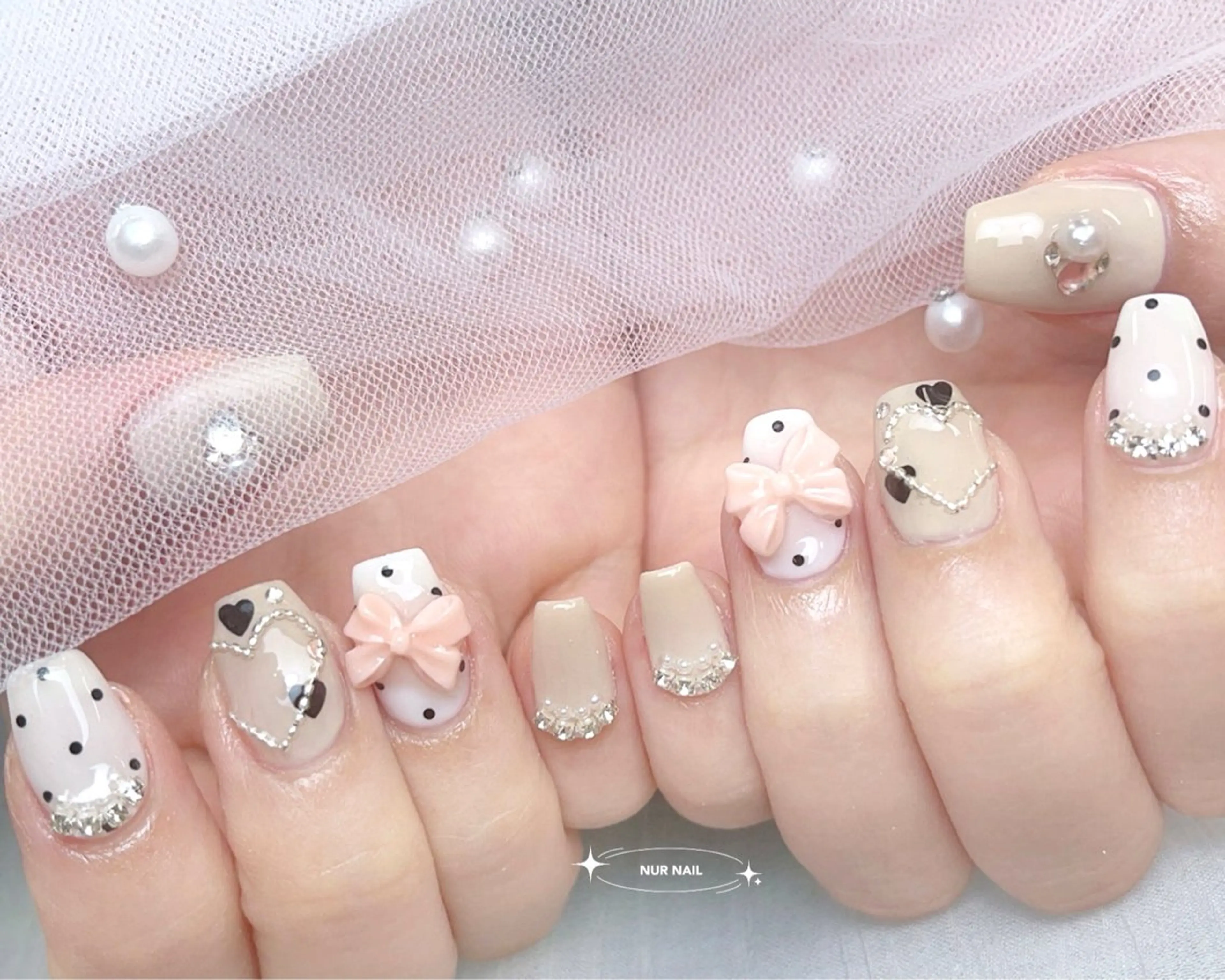 ネイル ハンドネイル 🤎HARU 🧸のネイルデザイン