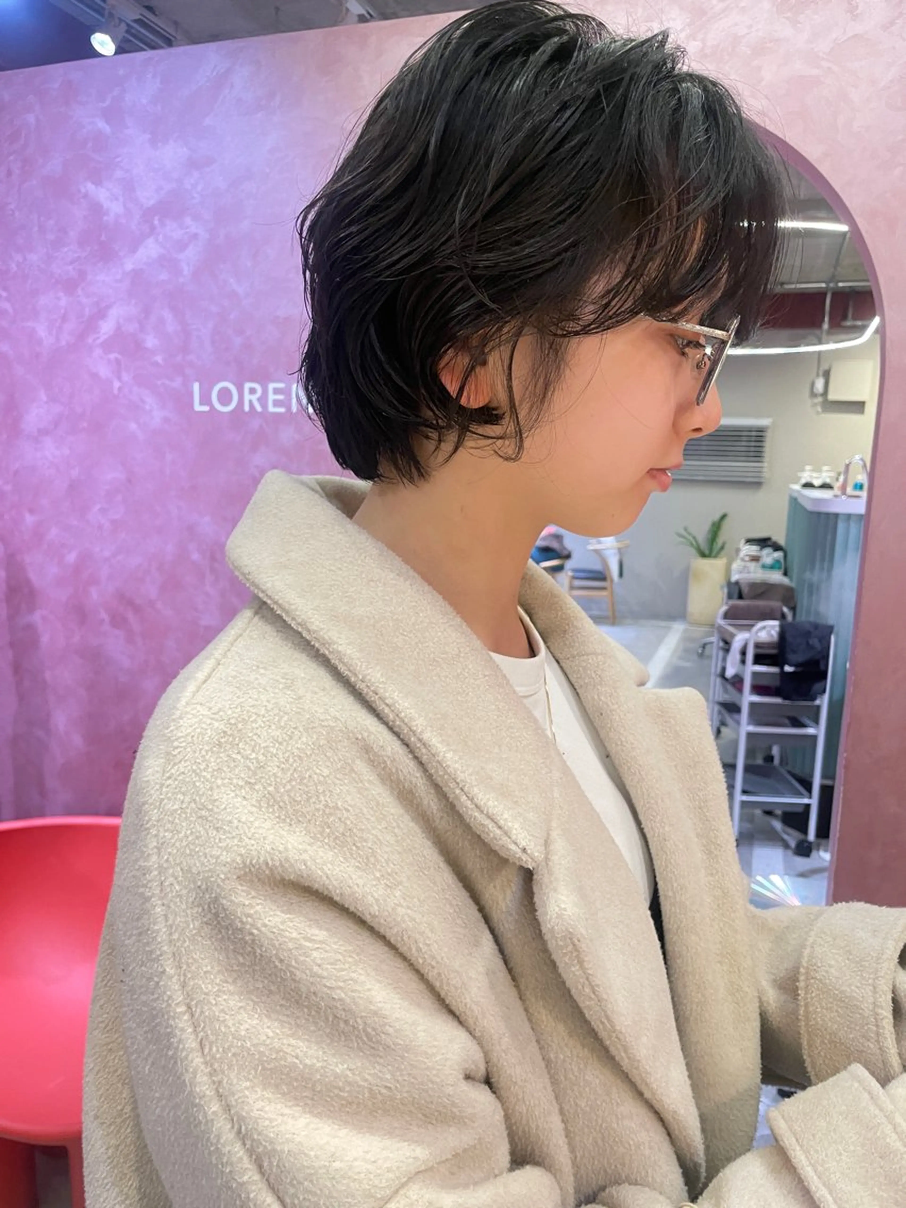 パーマ カット パーマ 透明感/レイヤー🎀 春カラー/エリコ🌈のヘアスタイル