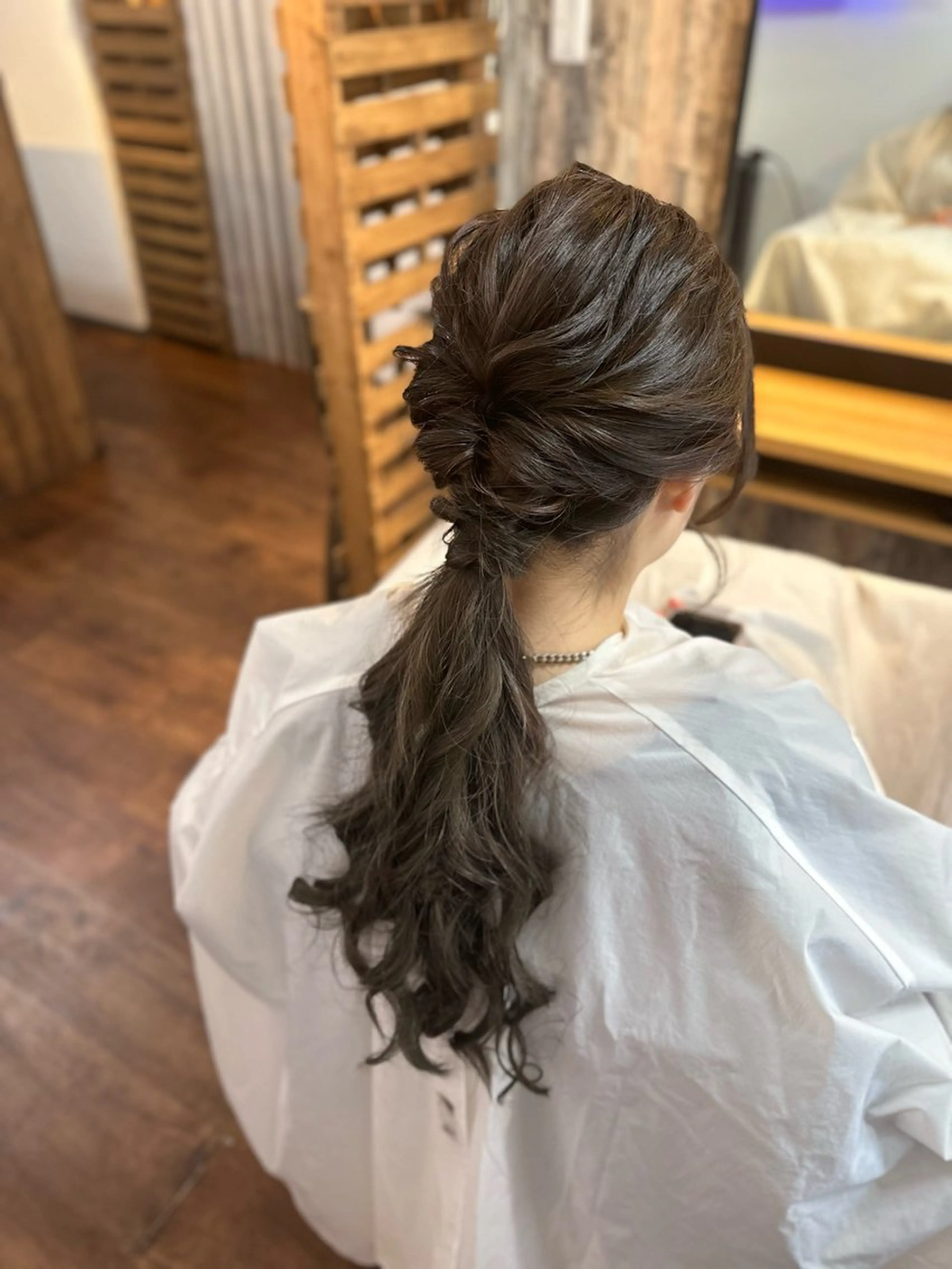 ロング ヘアアレンジ ヘアセット Luzir⭐︎ GEN⭐︎のヘアスタイル