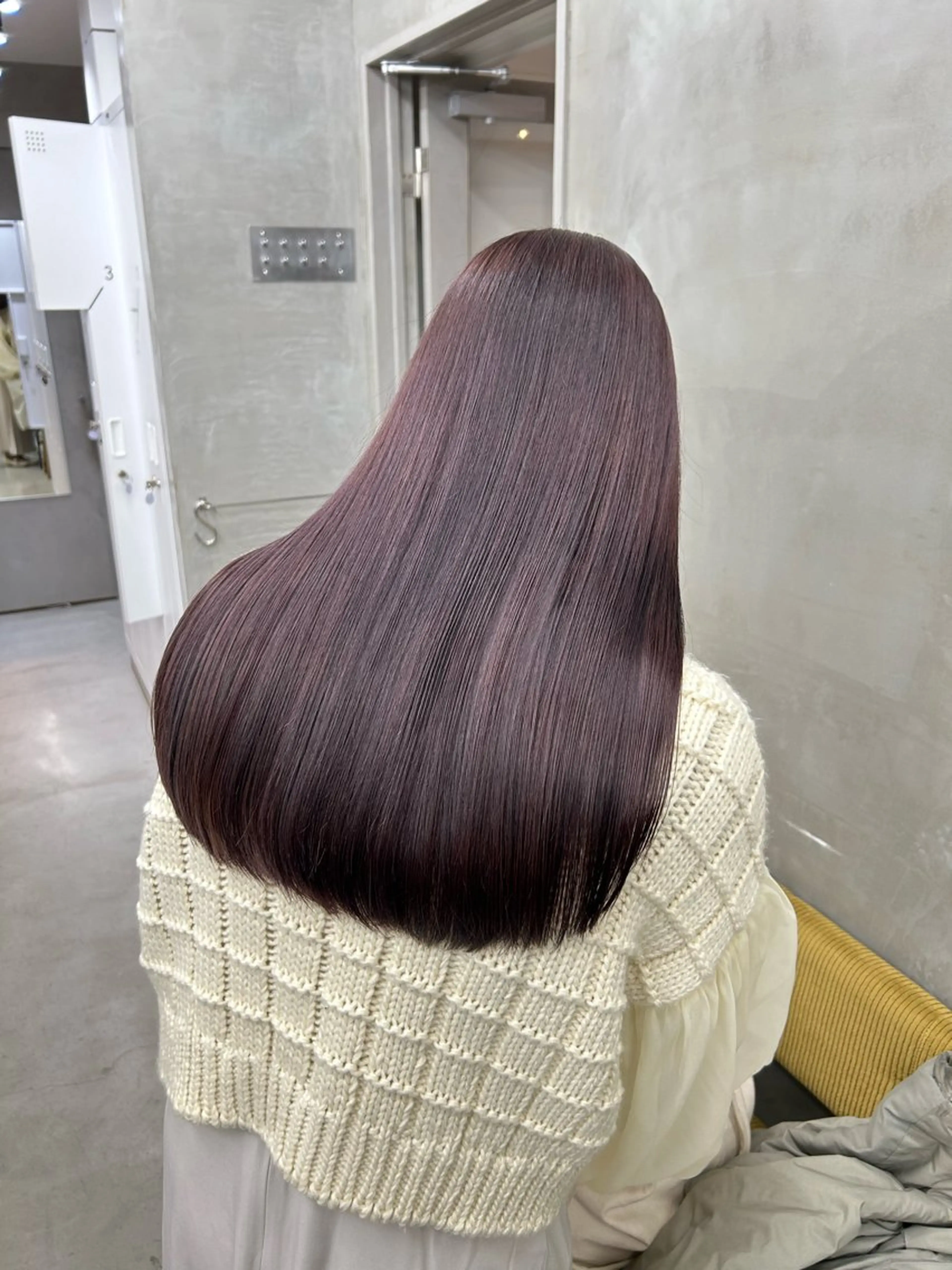 ロング カラー パーマ 似合わせカット✂︎ りょお🫧のヘアスタイル