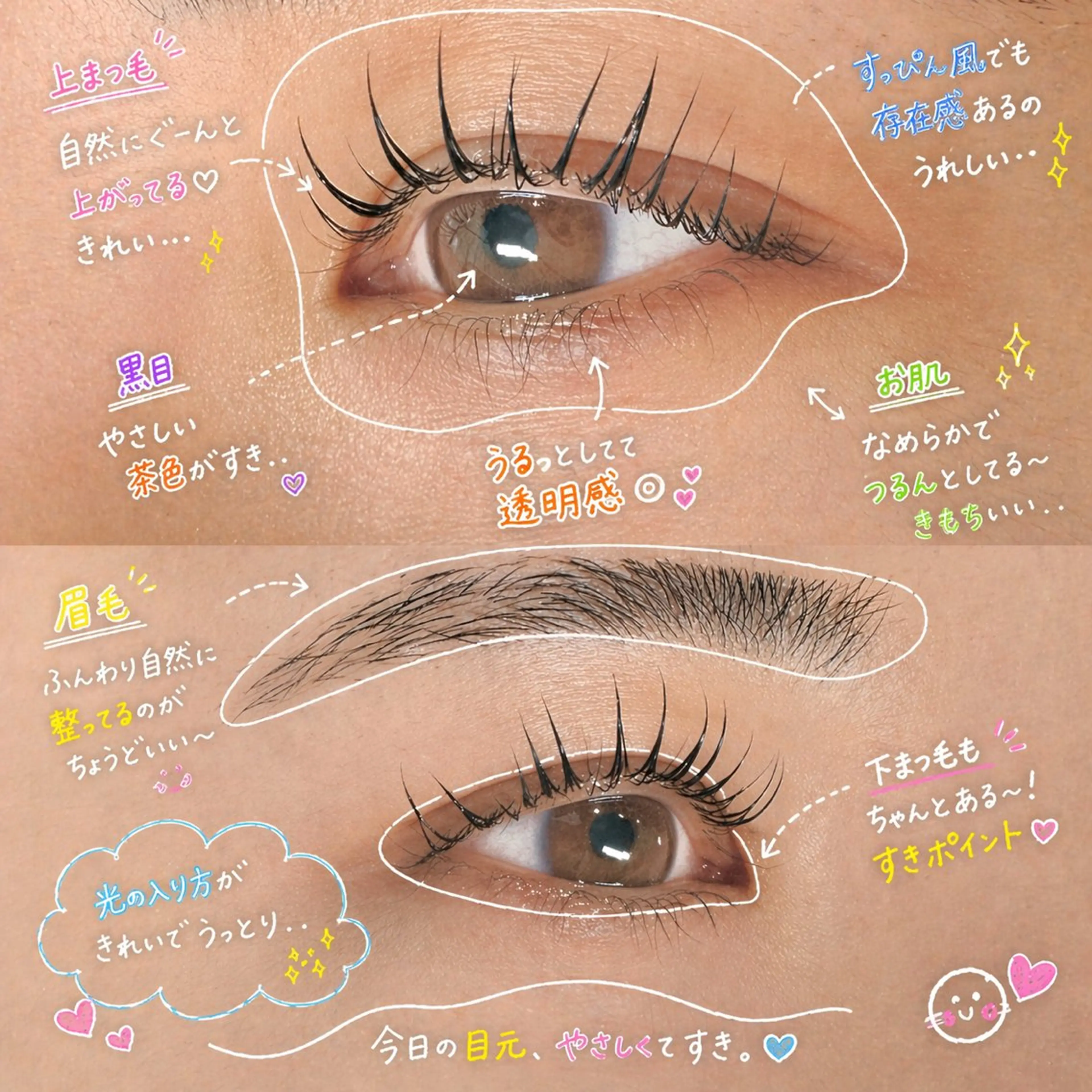 パーマ ココテラス 渡辺のマツエク・マツパデザイン