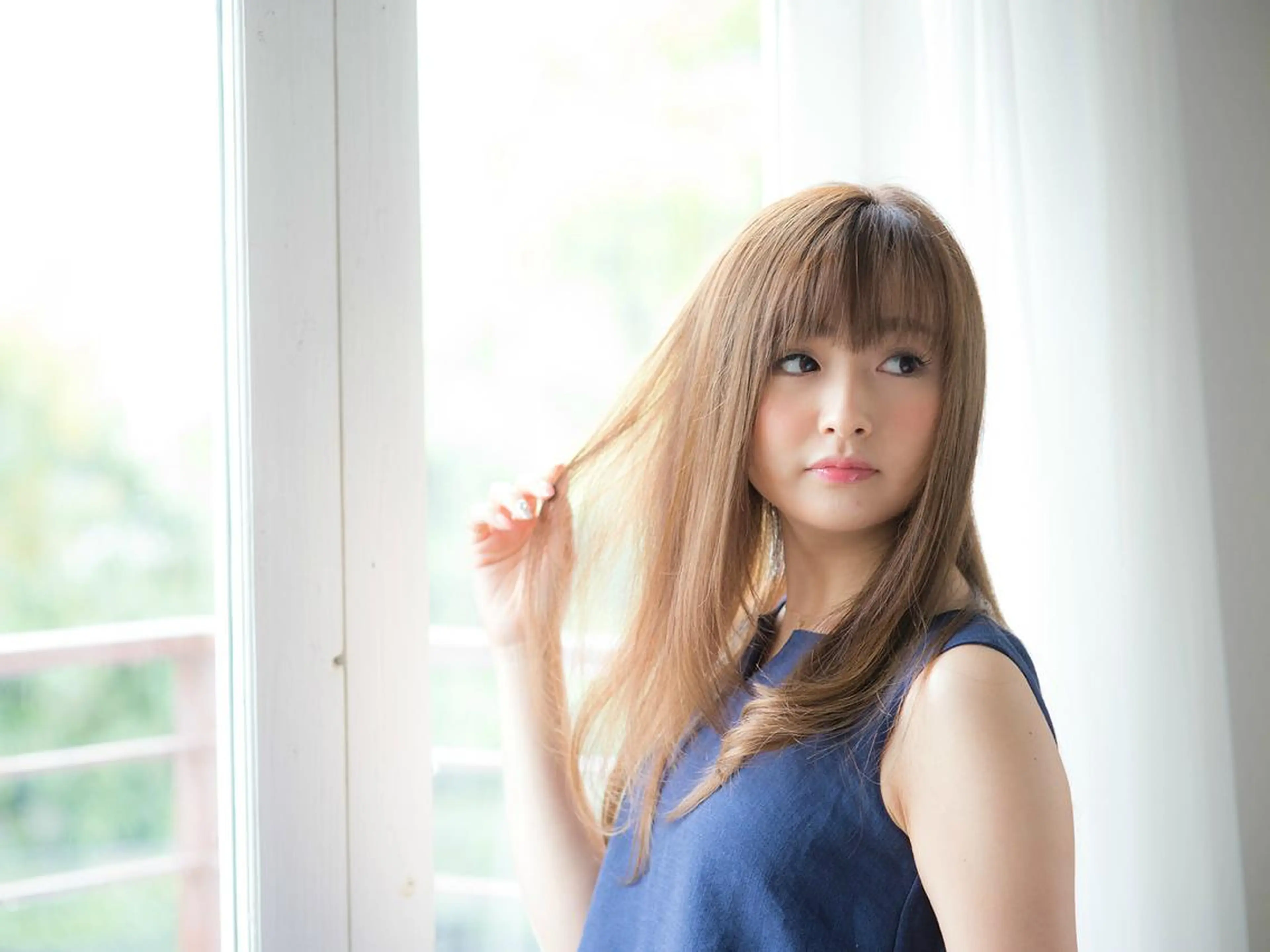 ロング カット ヘアカラー トリートメント Fan.ray⭐️ 松永拓巳のヘアスタイル
