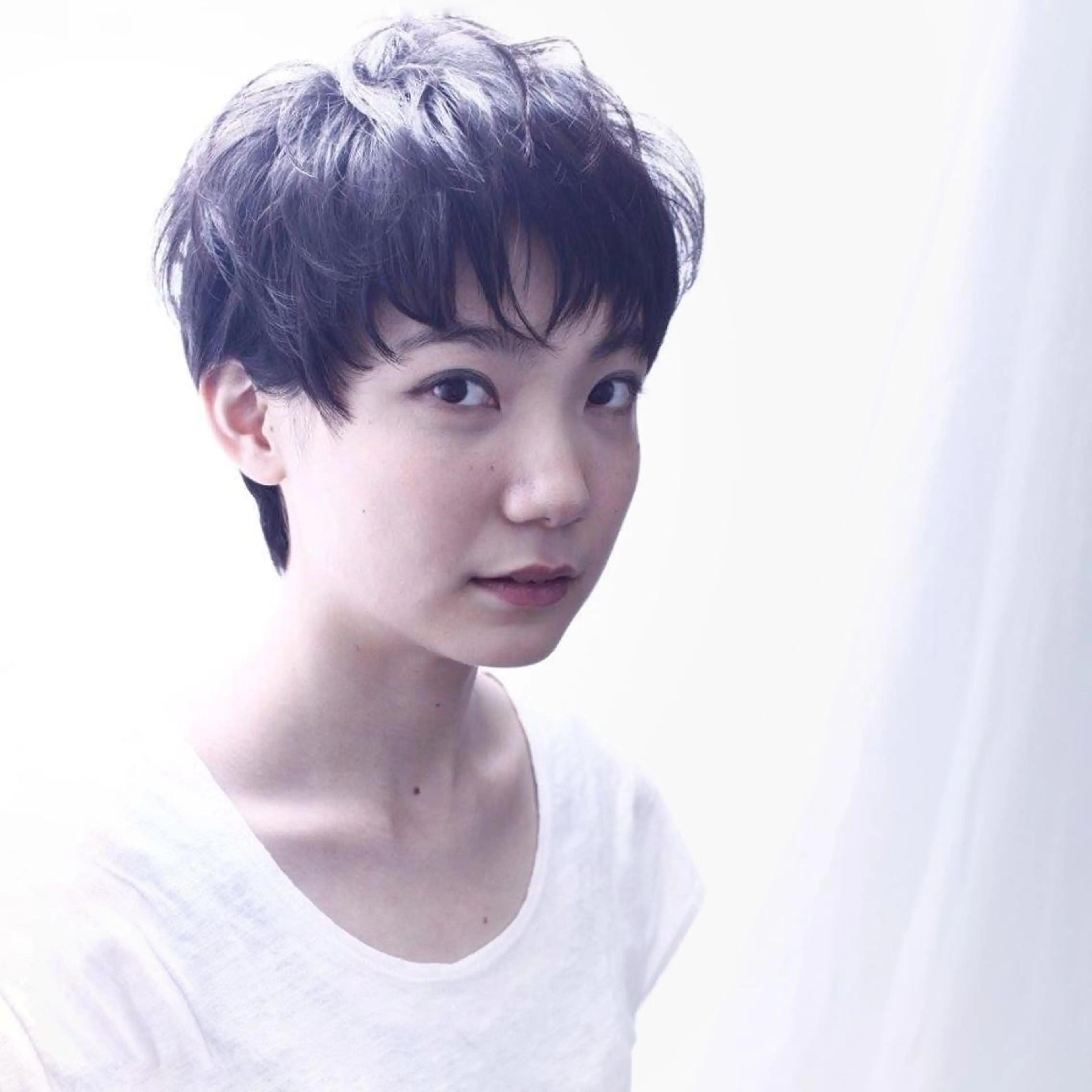 ショート ショートヘア ヘアカラー CUORE クオーレのヘアスタイル