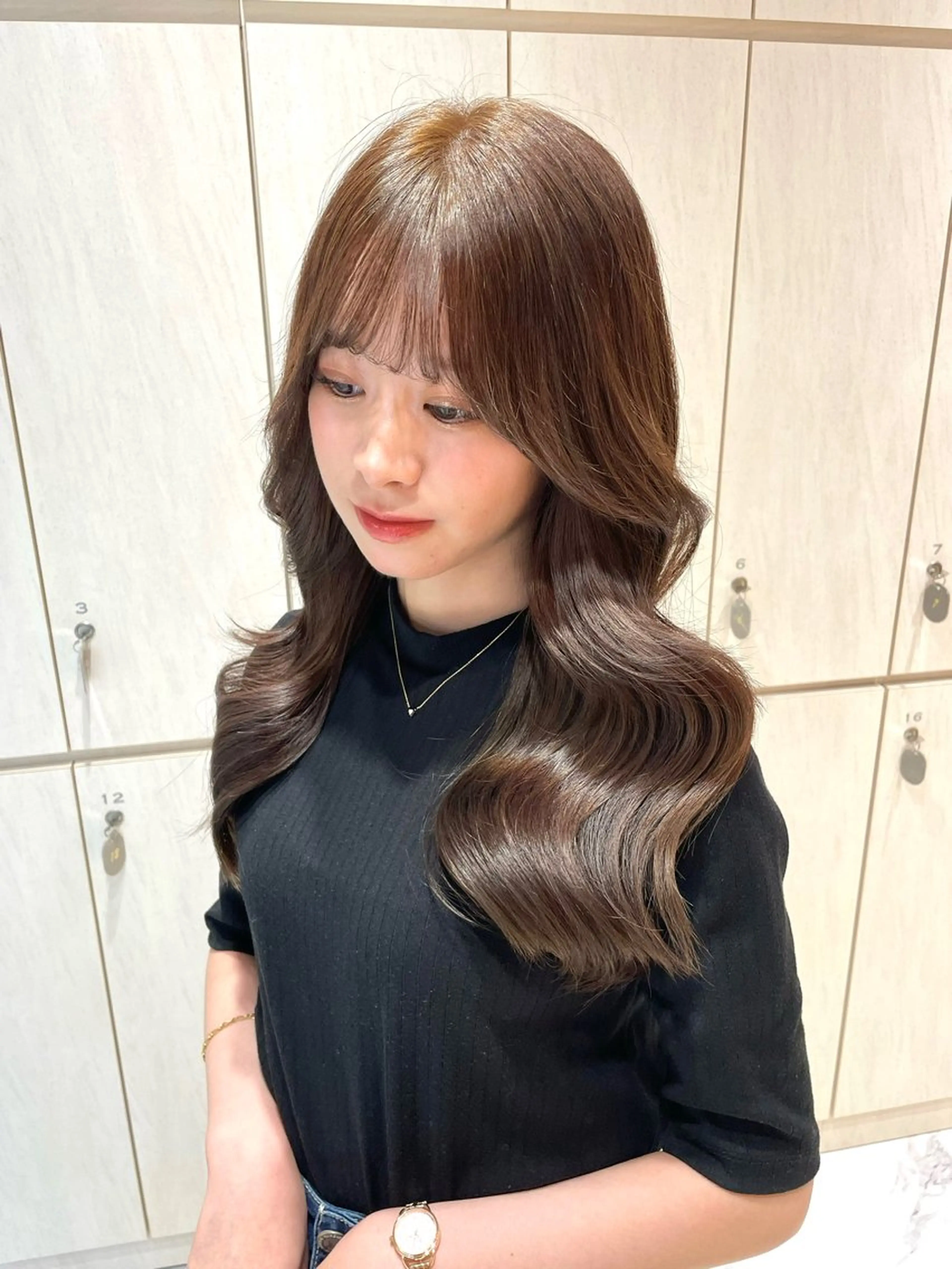 カラー 縮毛矯正ブリーチなし 🍒❤ゆうきのヘアスタイル