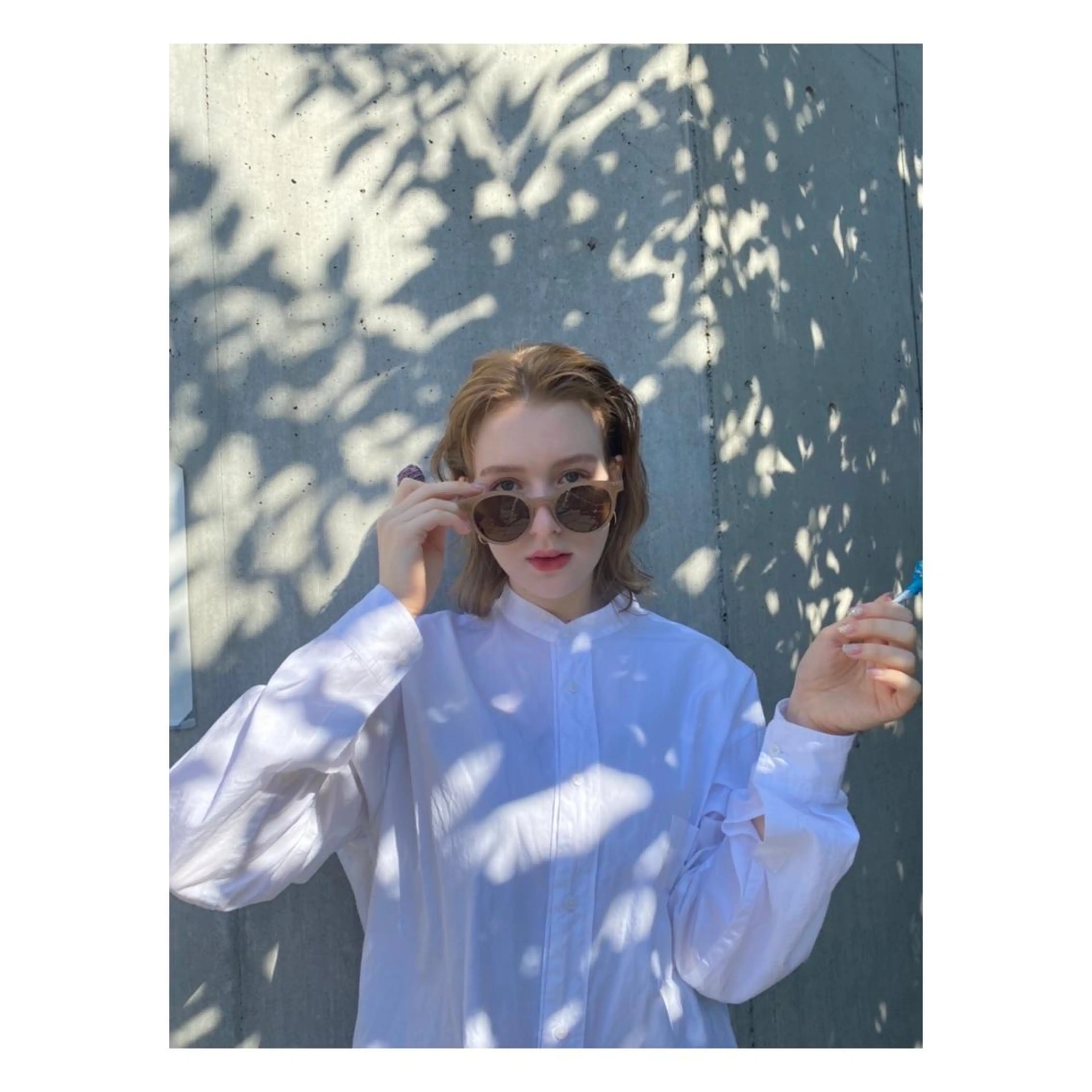 セミロング パーマ 菊池大一 溝の口パーマのヘアスタイル