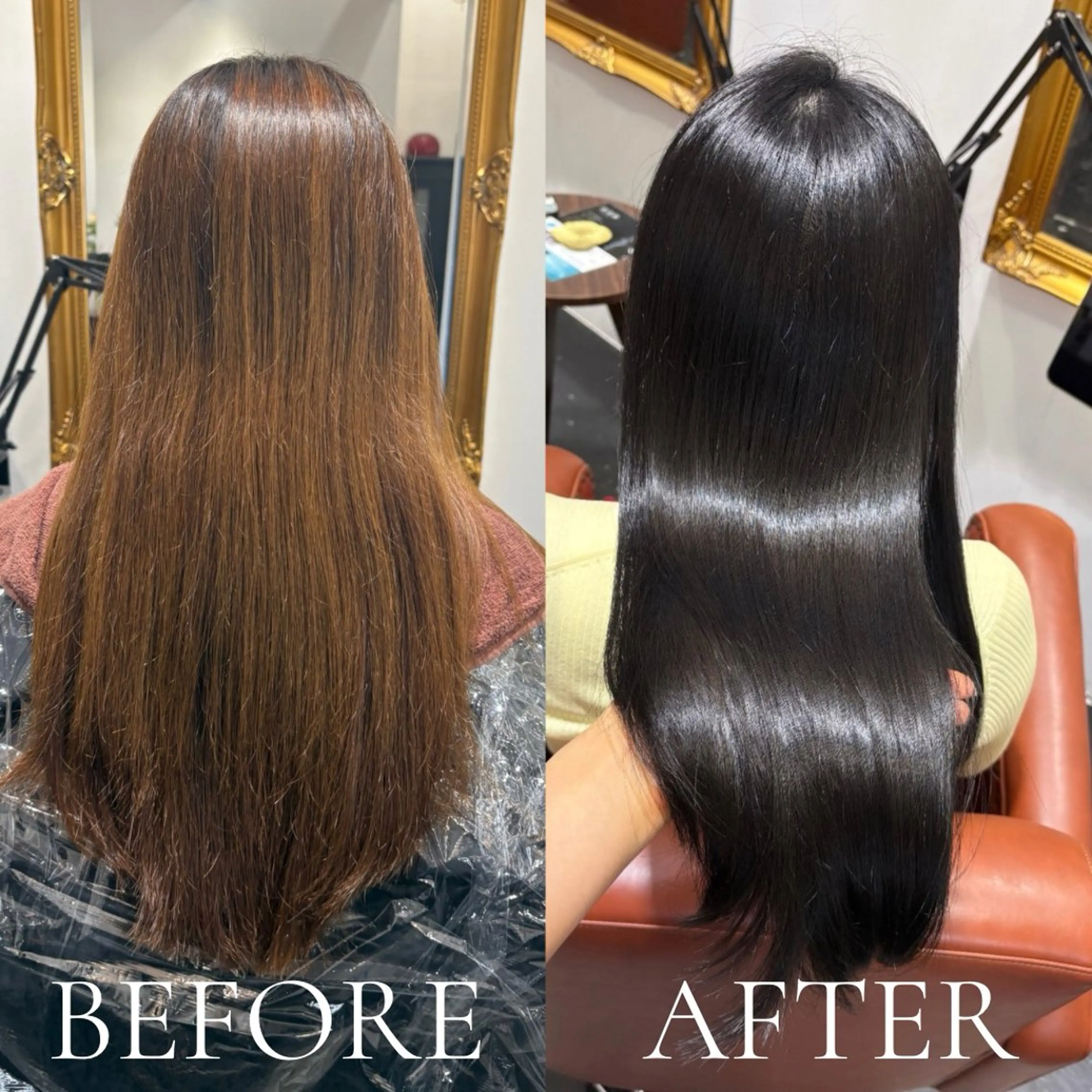 ミディアム カラー 村上｜髪質改善 プロデュースのヘアスタイル