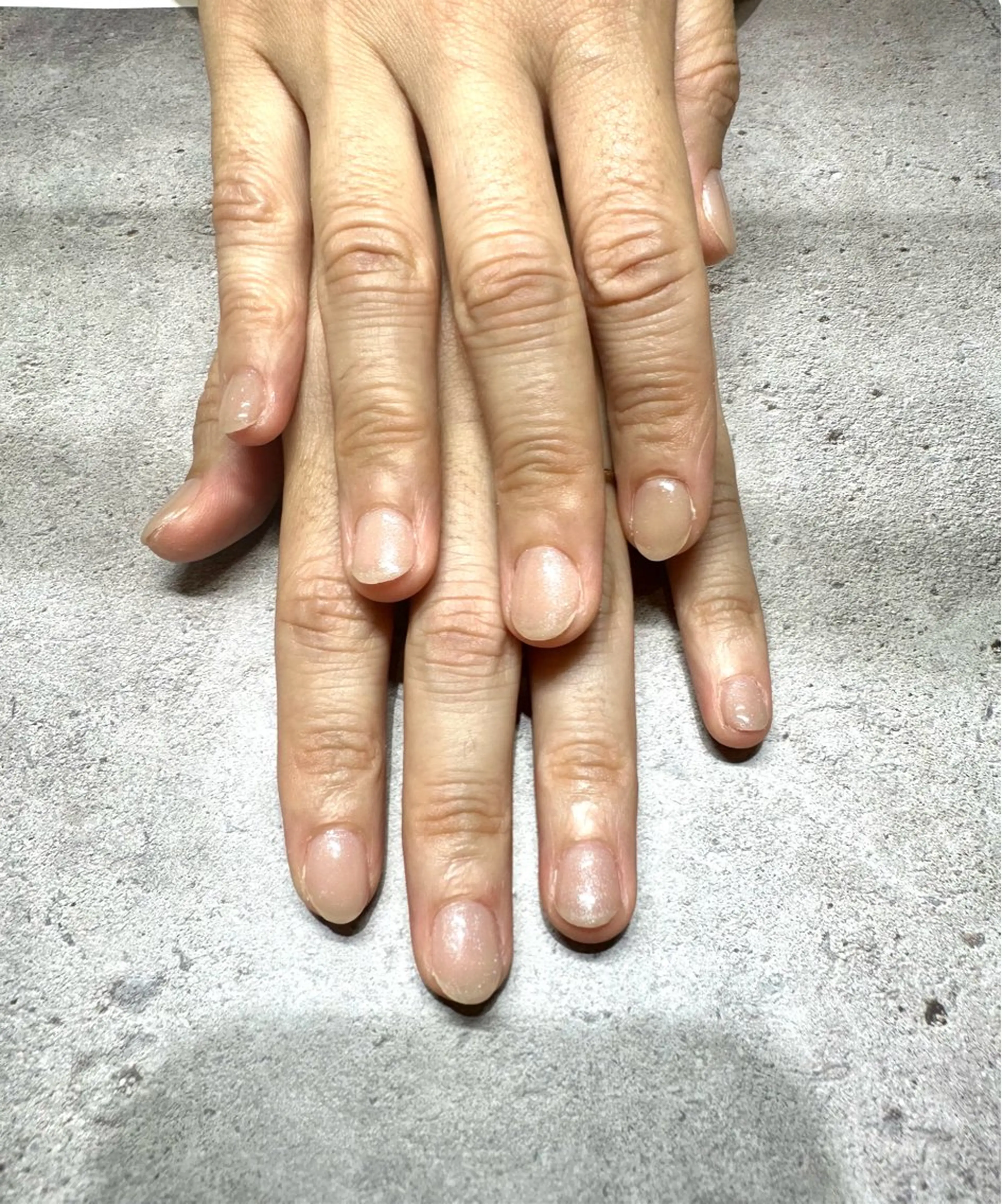 ネイル ラメ(グリッター) ワンカラーネイル Ueda Rieのネイルデザイン