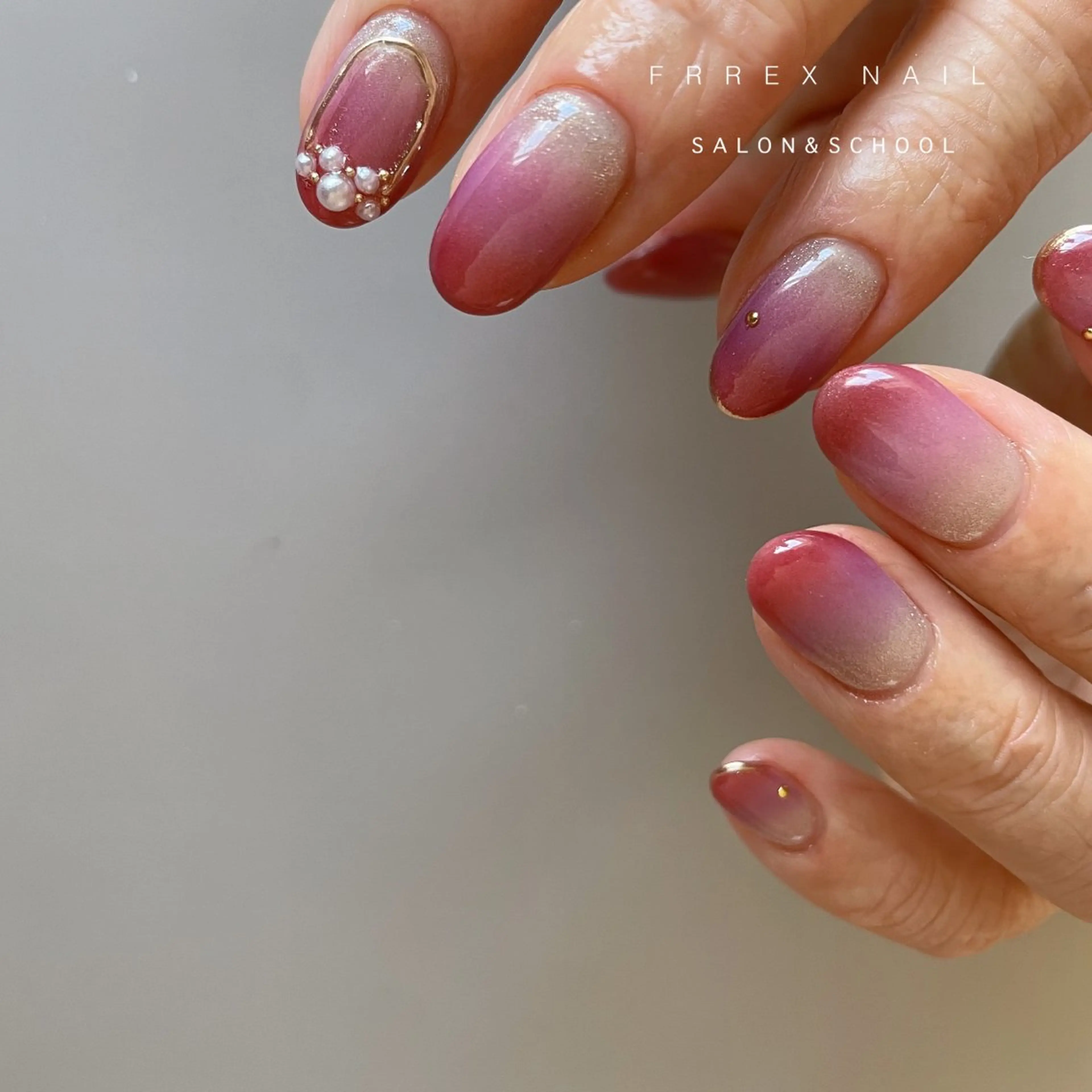 ネイル ハンドネイル ハンドケア Freex nail所属・freex nail /ニュアンス/個性派のネイルデザイン