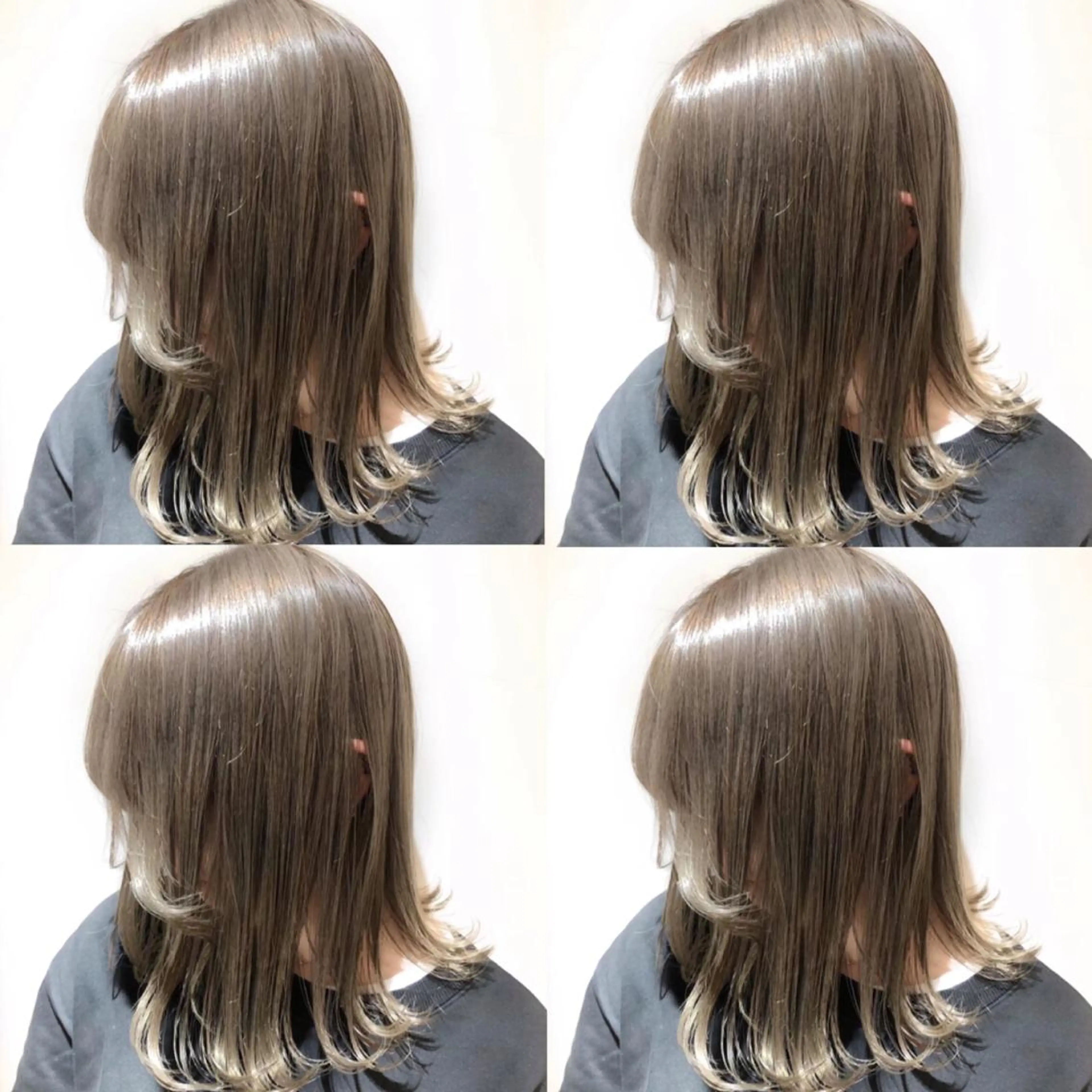 ミディアム カラー Minami. 🩵 再現性特化ヘアのヘアスタイル