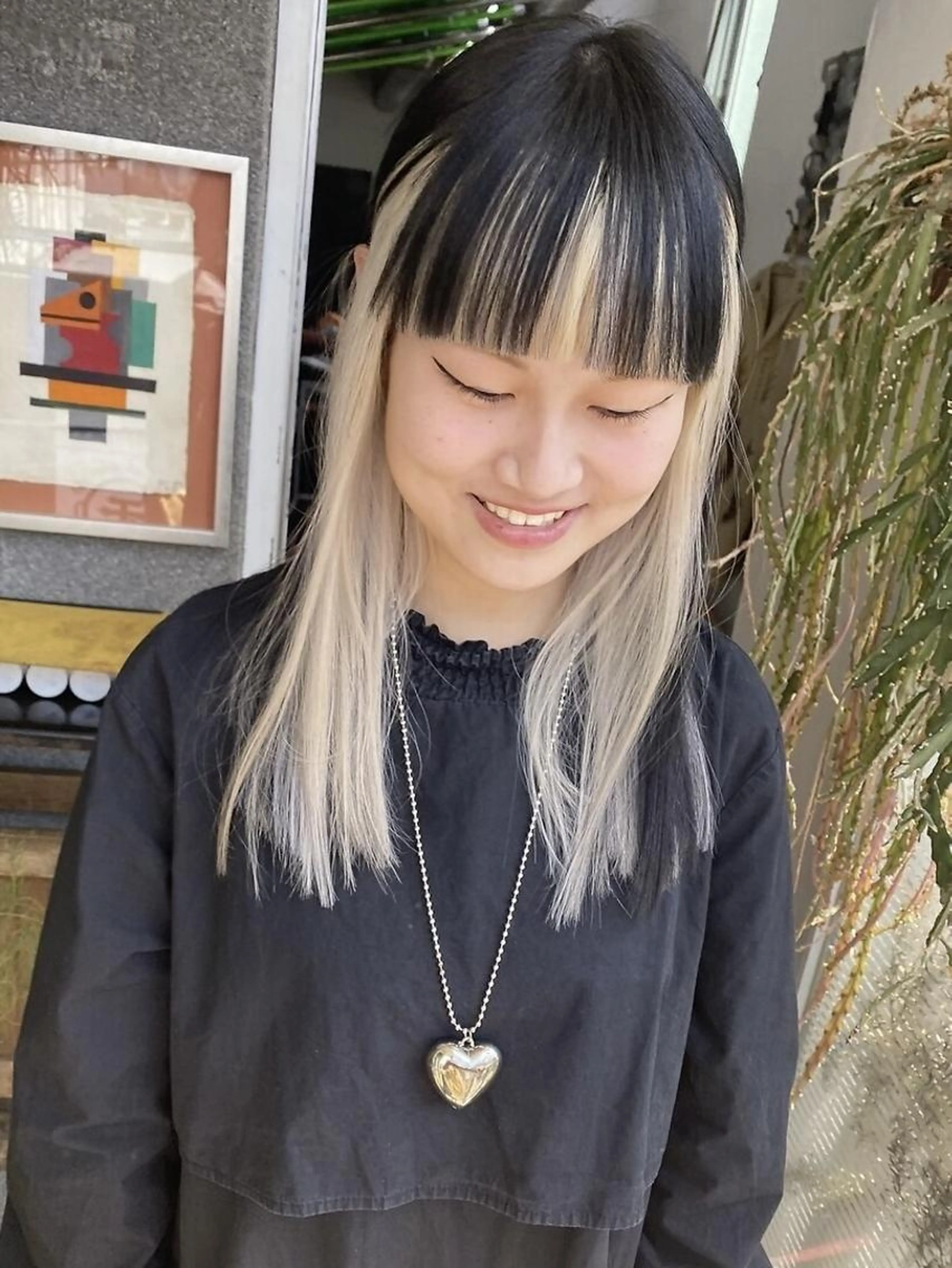 👩🏼‍🦱オススメ👩🏼‍🦱前髪縮毛矯正+クイックトリートメントの写真