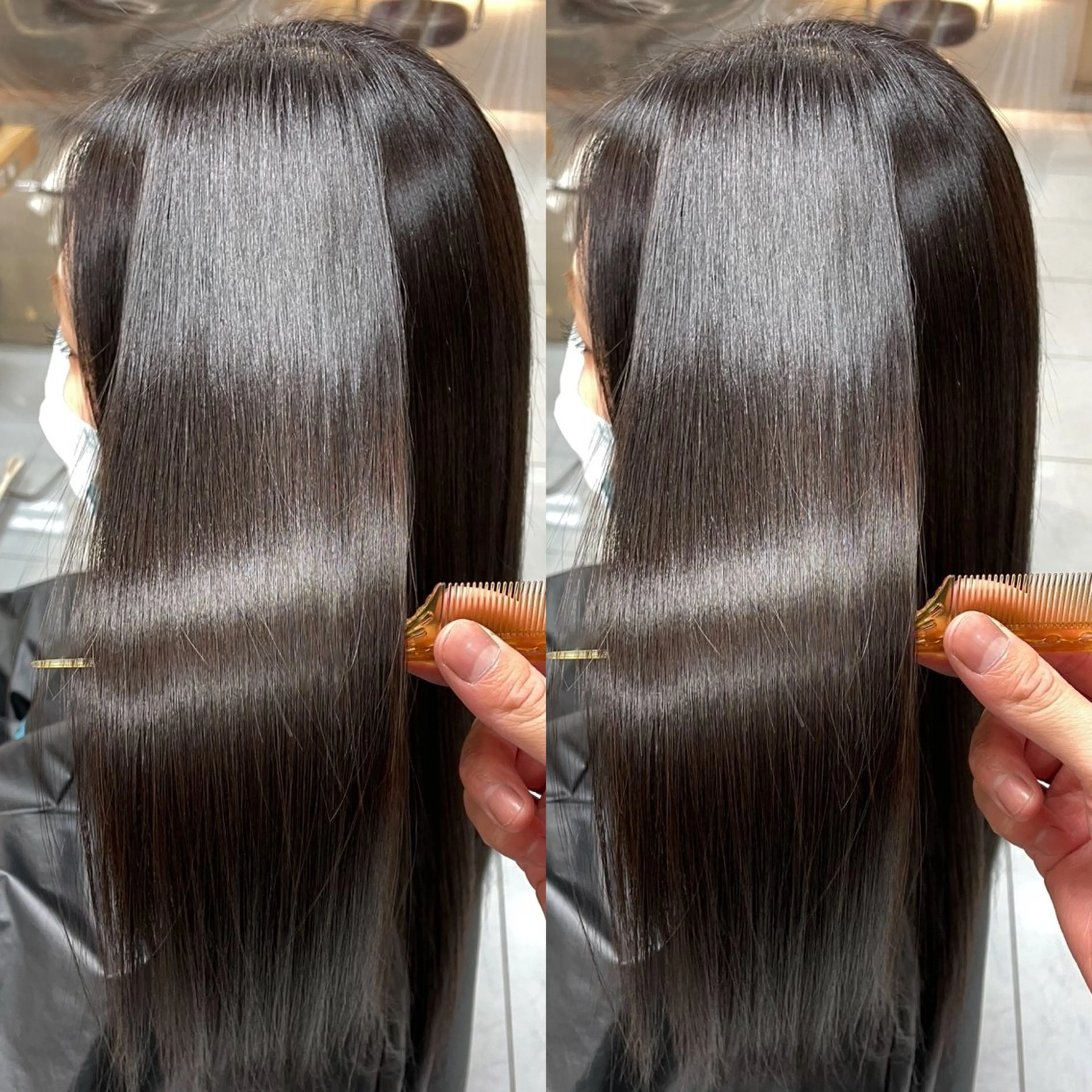 ロング 韓国レイヤー🇰🇷 /縮毛矯正💎/月音のヘアスタイル