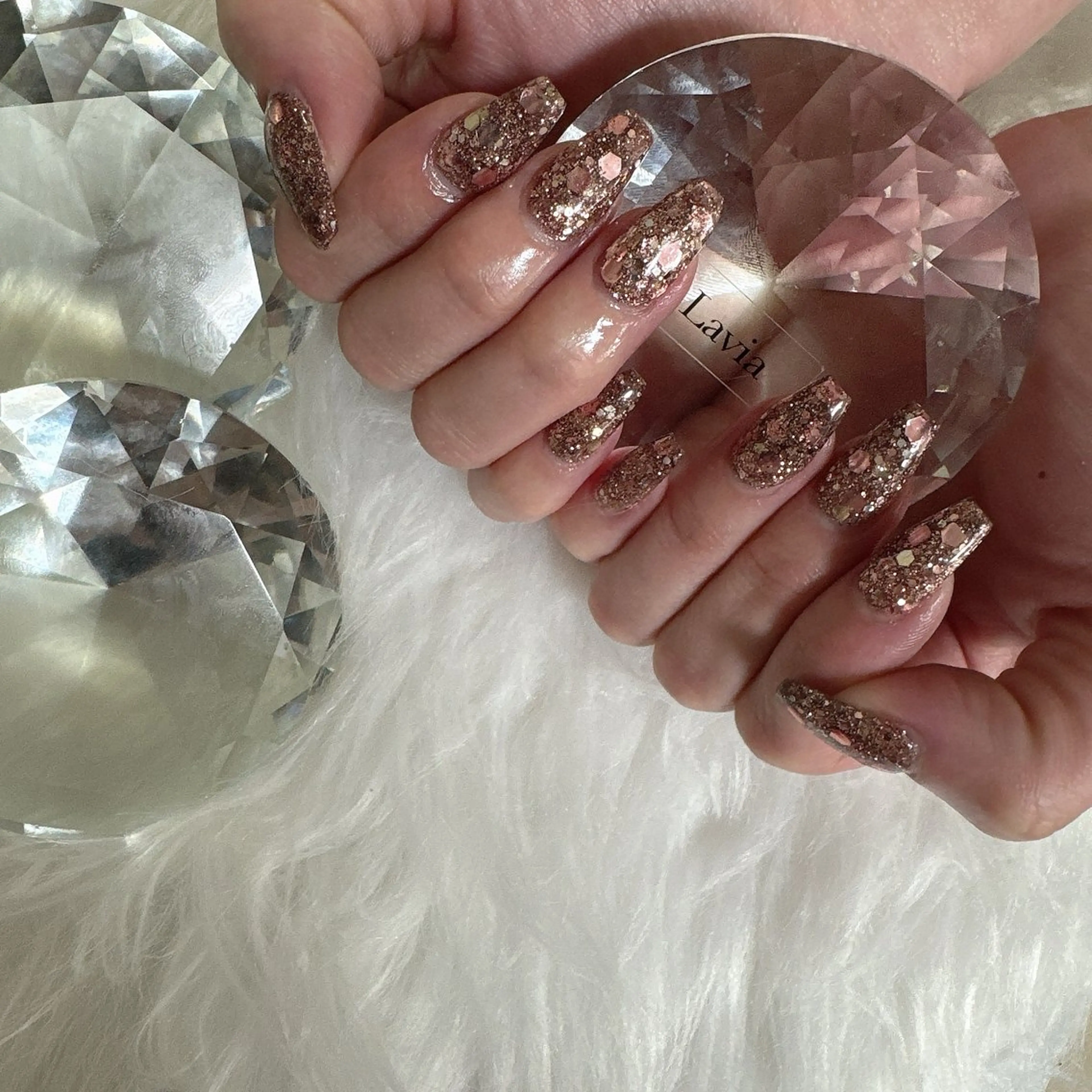 ネイル lavia🖤 ayumiのネイルデザイン