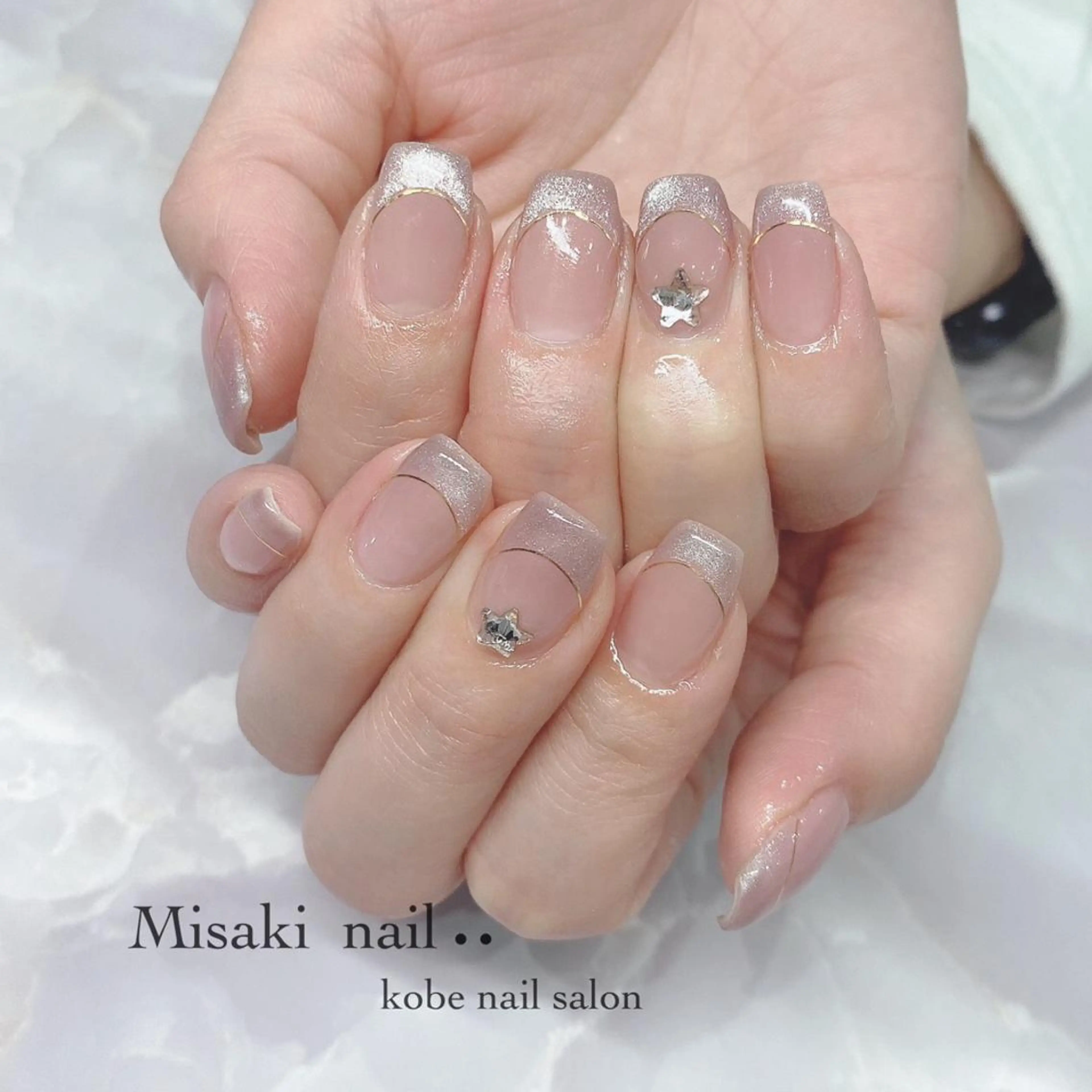 ネイル 韓国ネイル ワンホンネイル ハンドネイル nailsalon miinailsのネイルデザイン