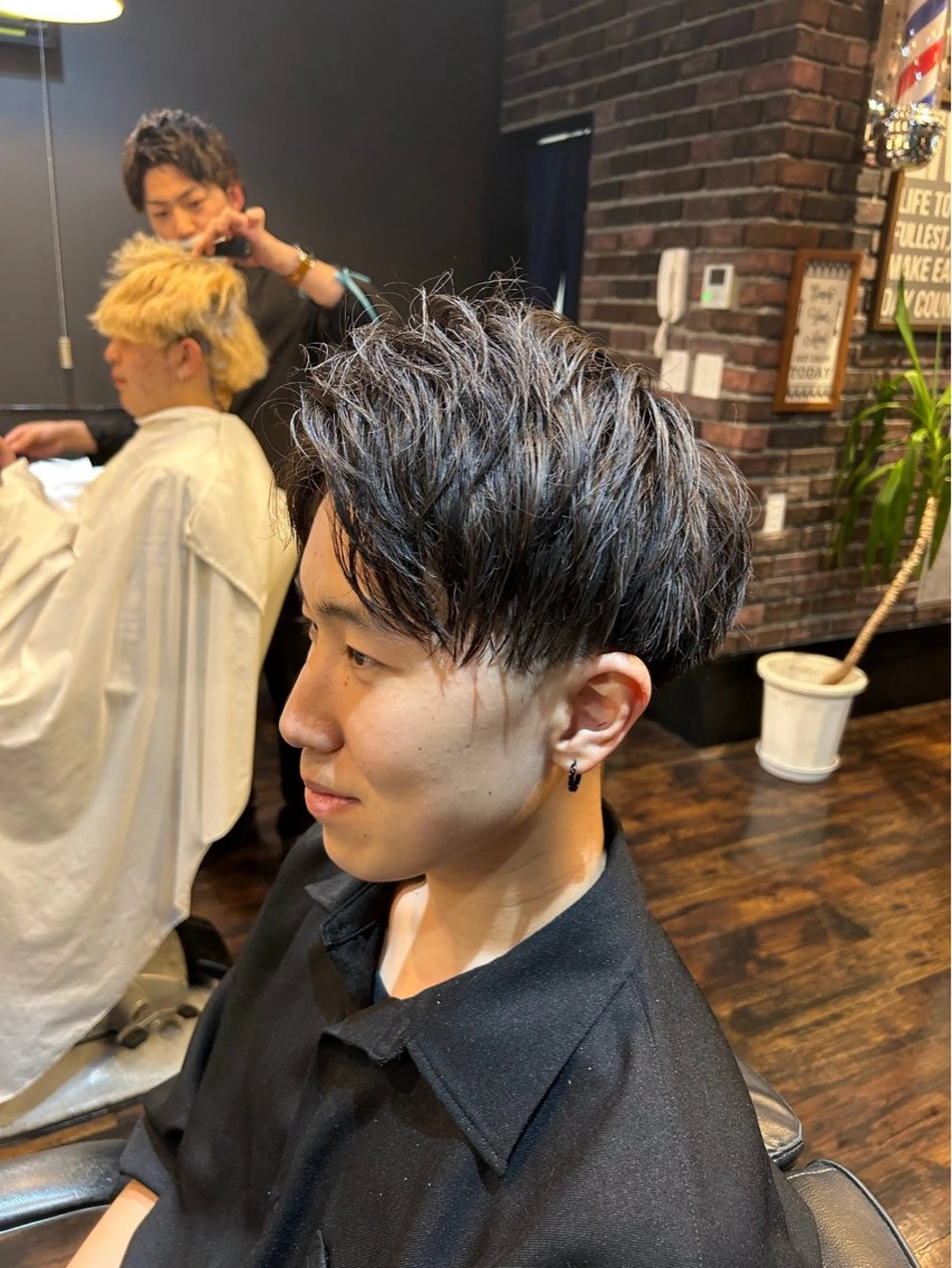 ショート メンズ 🌟夜から通える🌟 メンズ専門店長RENのヘアスタイル