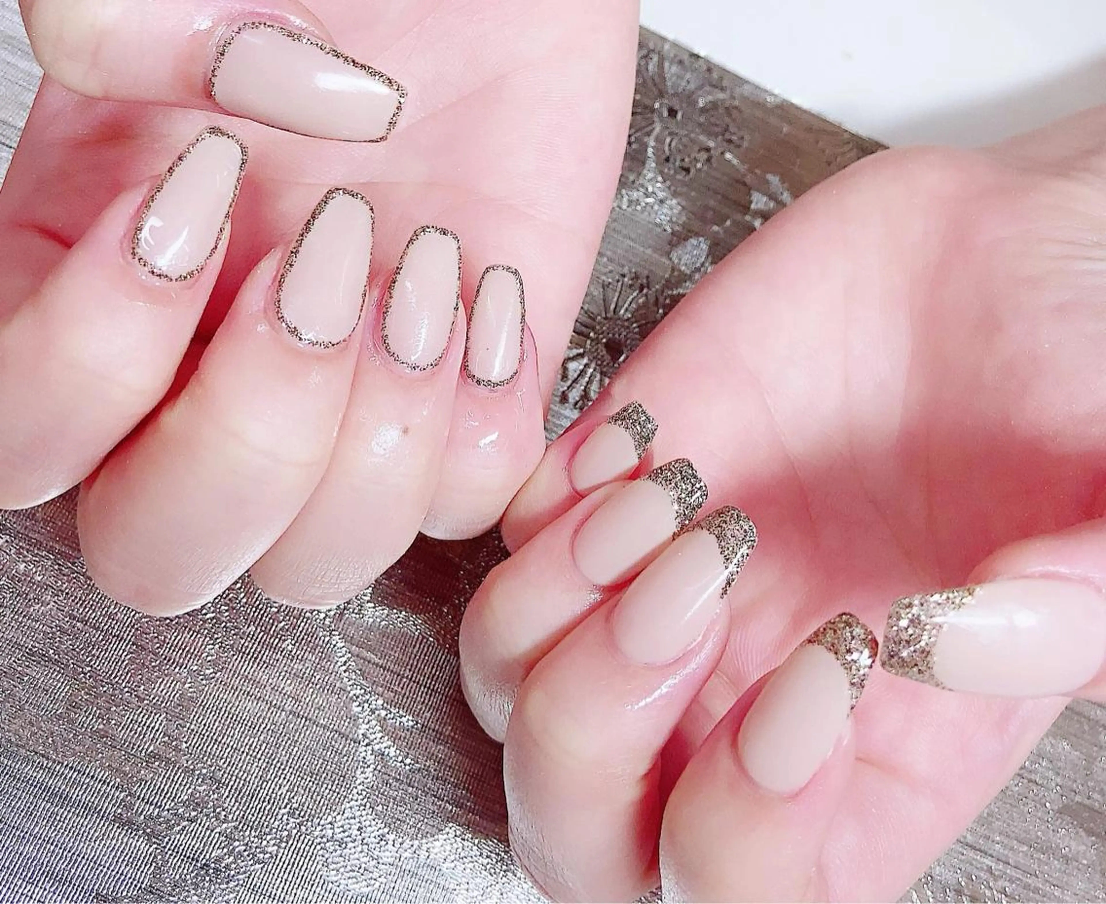 ネイル フラッシュネイル キラキラネイル R salonのネイルデザイン