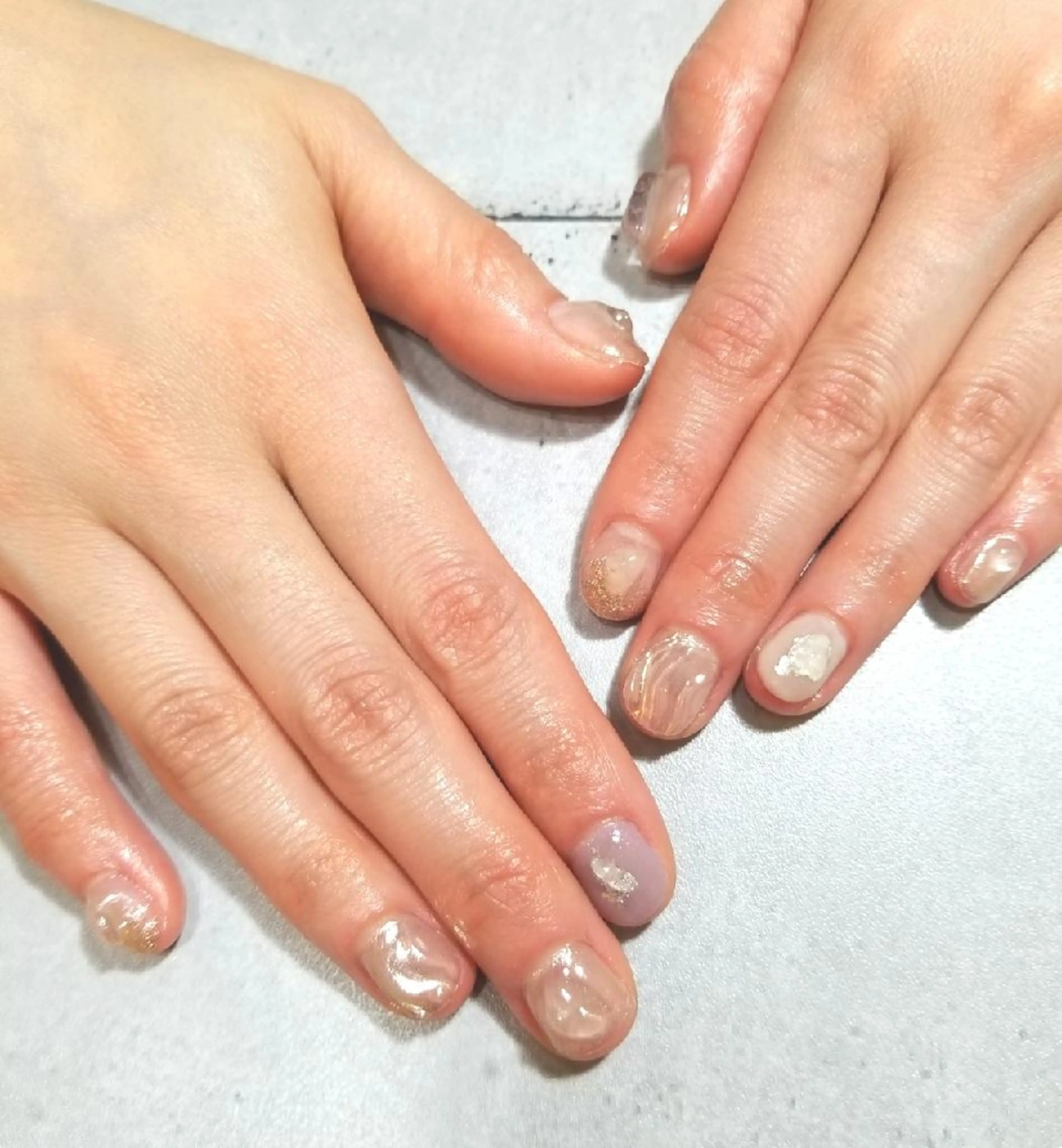 ネイル アートネイル nijiiro🌈 サトウのネイルデザイン