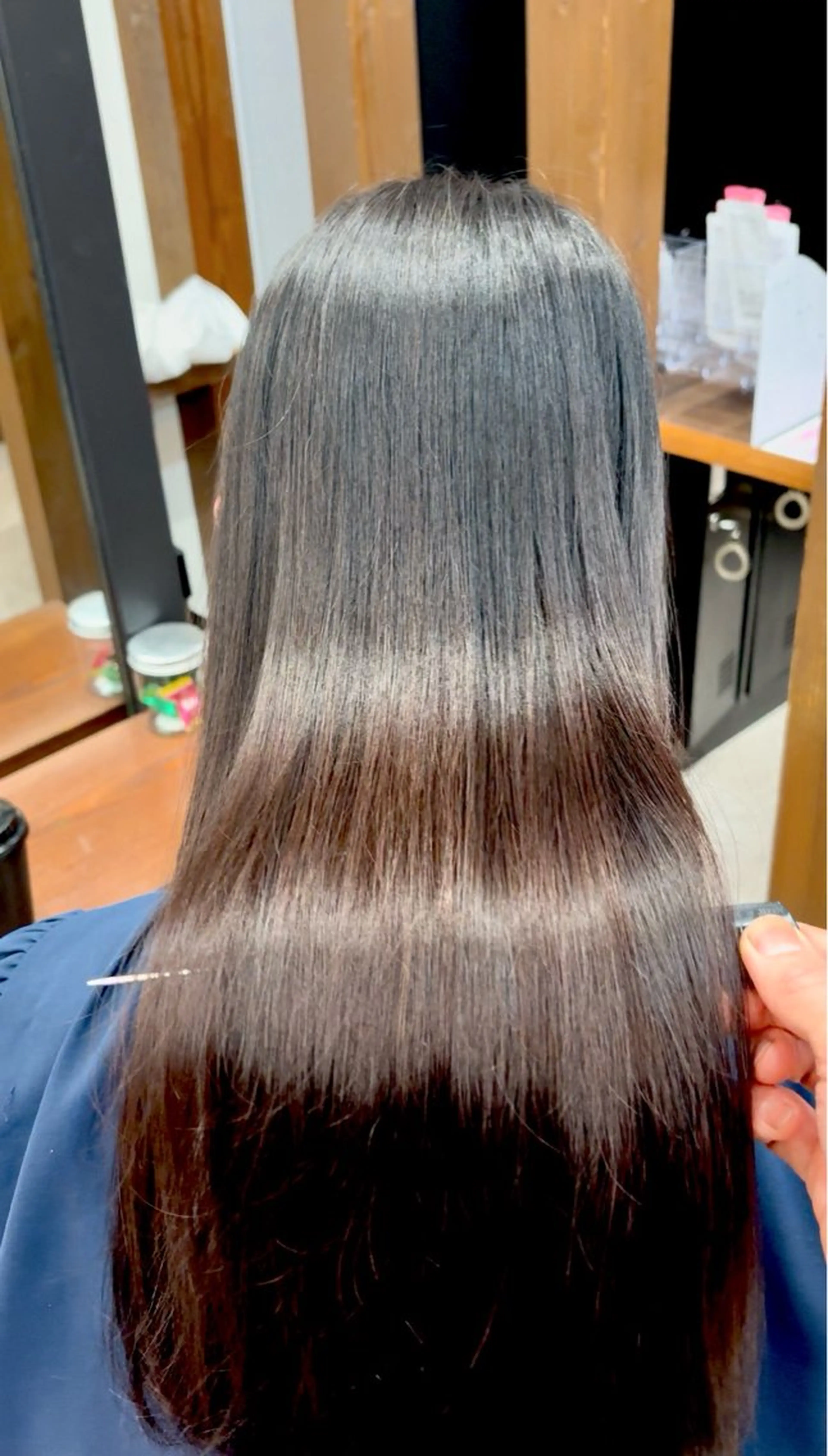 美髪縮毛矯正➕Aujua4STEPトリートメントの写真