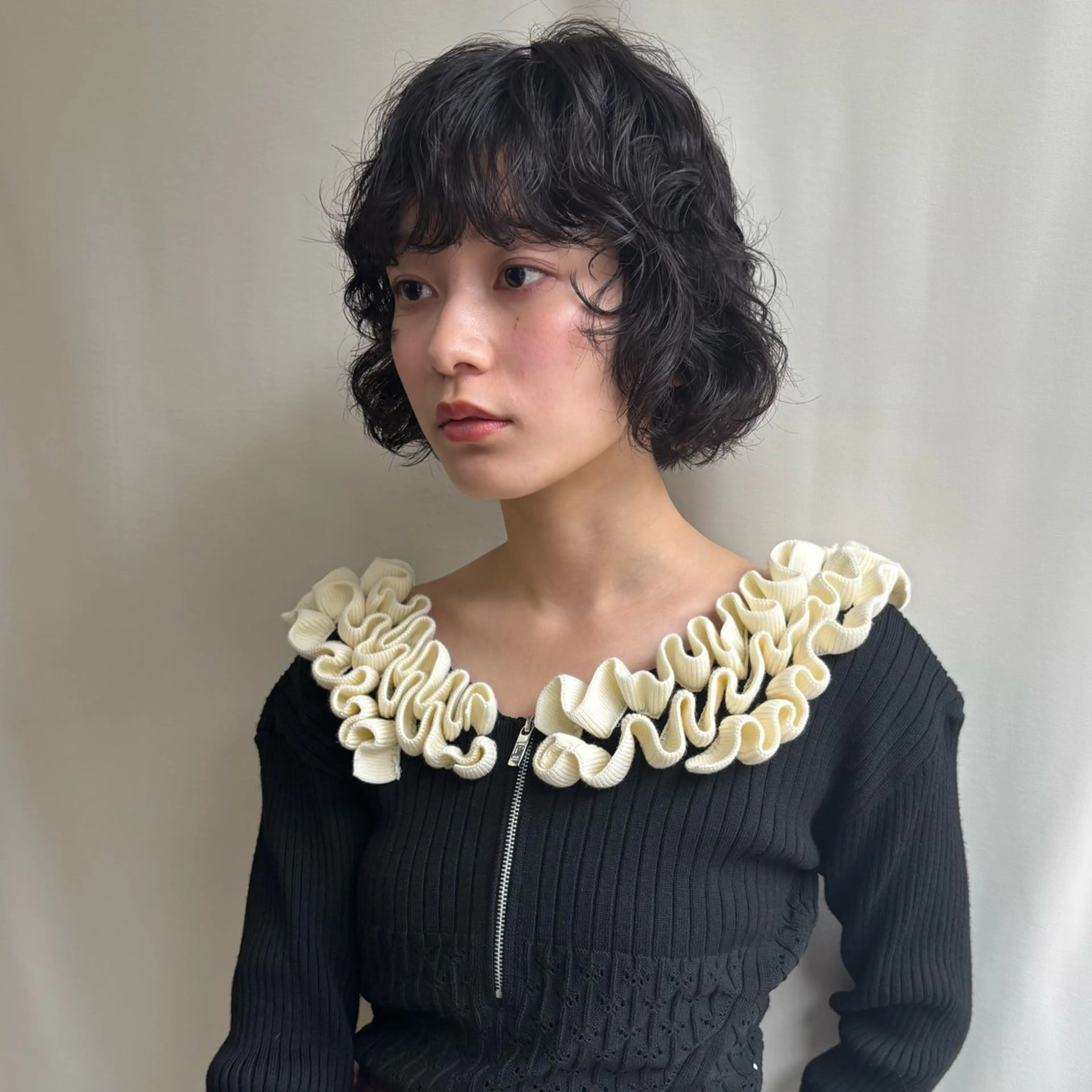 ショート カット パーマ ラフパーマ/ボブ/ 似合わせヘア/ショウのヘアスタイル