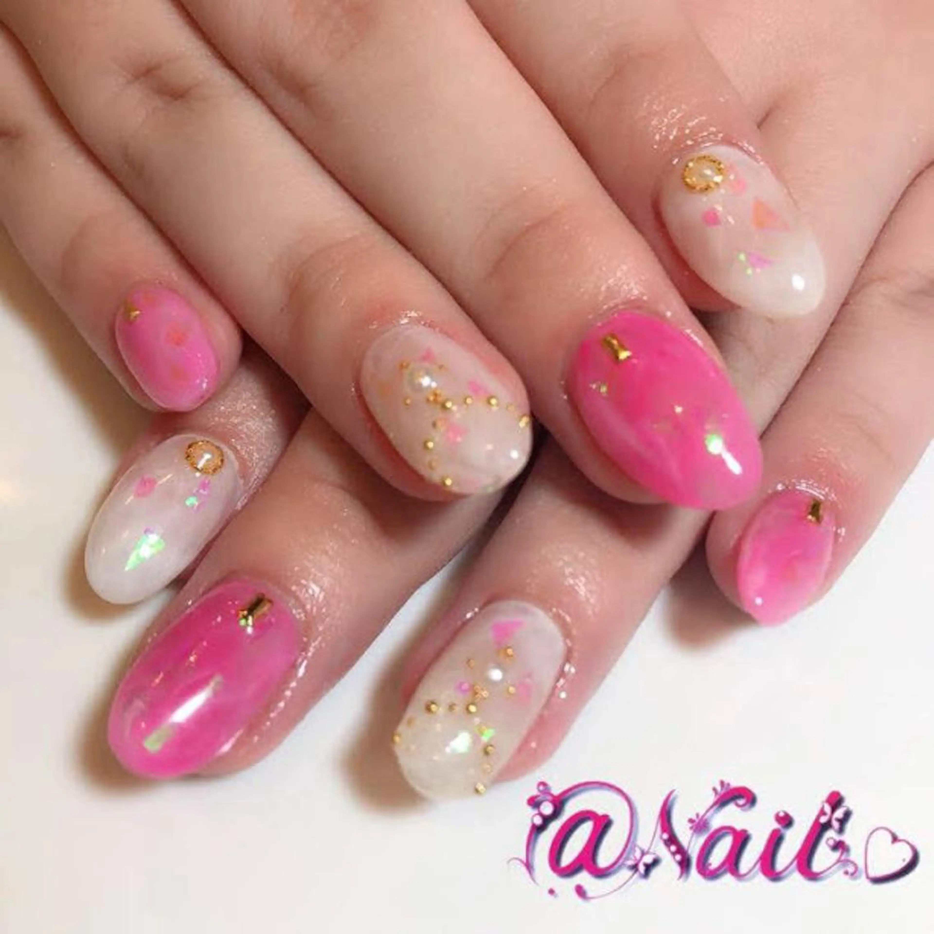 ネイル 小尾 栞のネイルデザイン