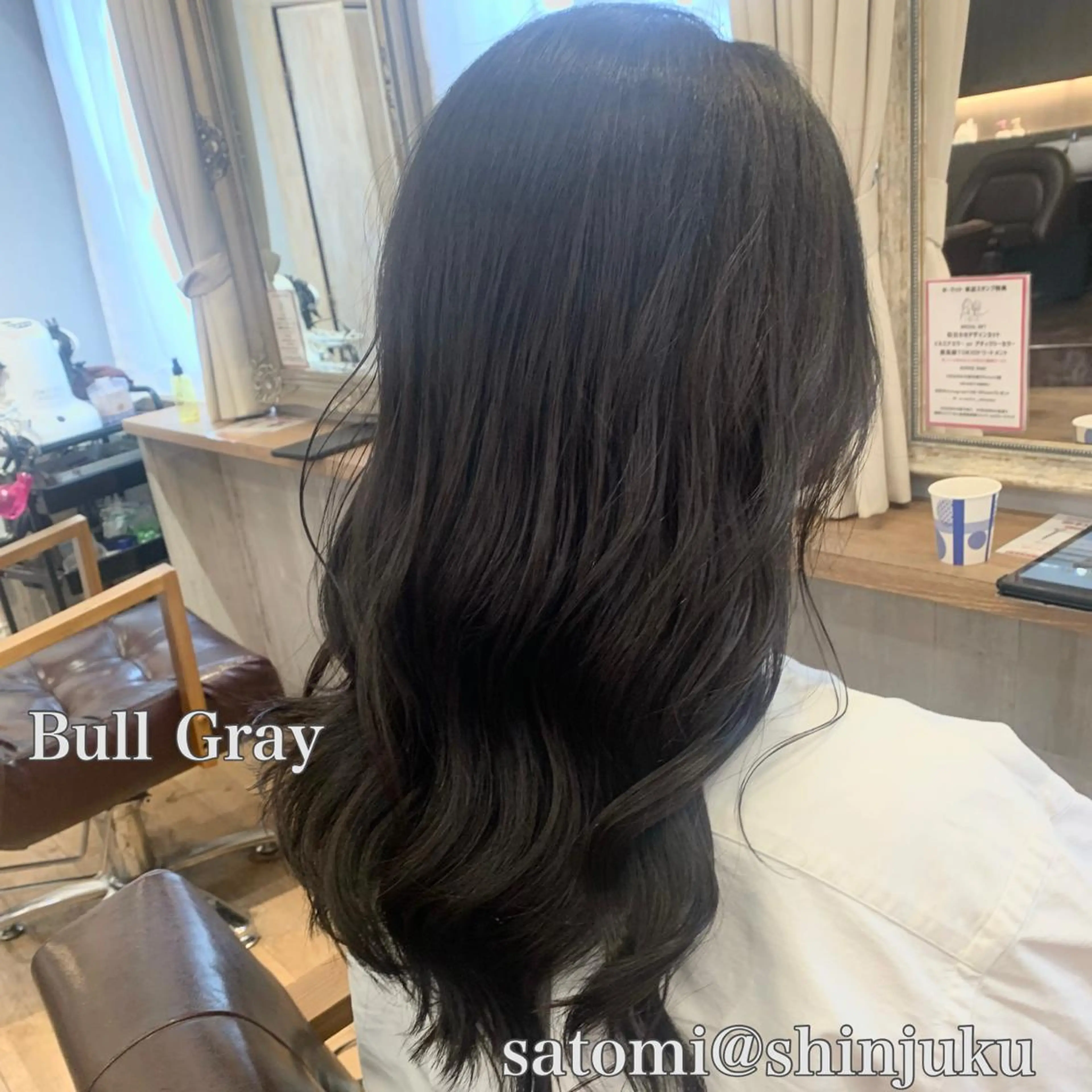 ロング 淡色ふんわりhair 新宿satomiのヘアスタイル