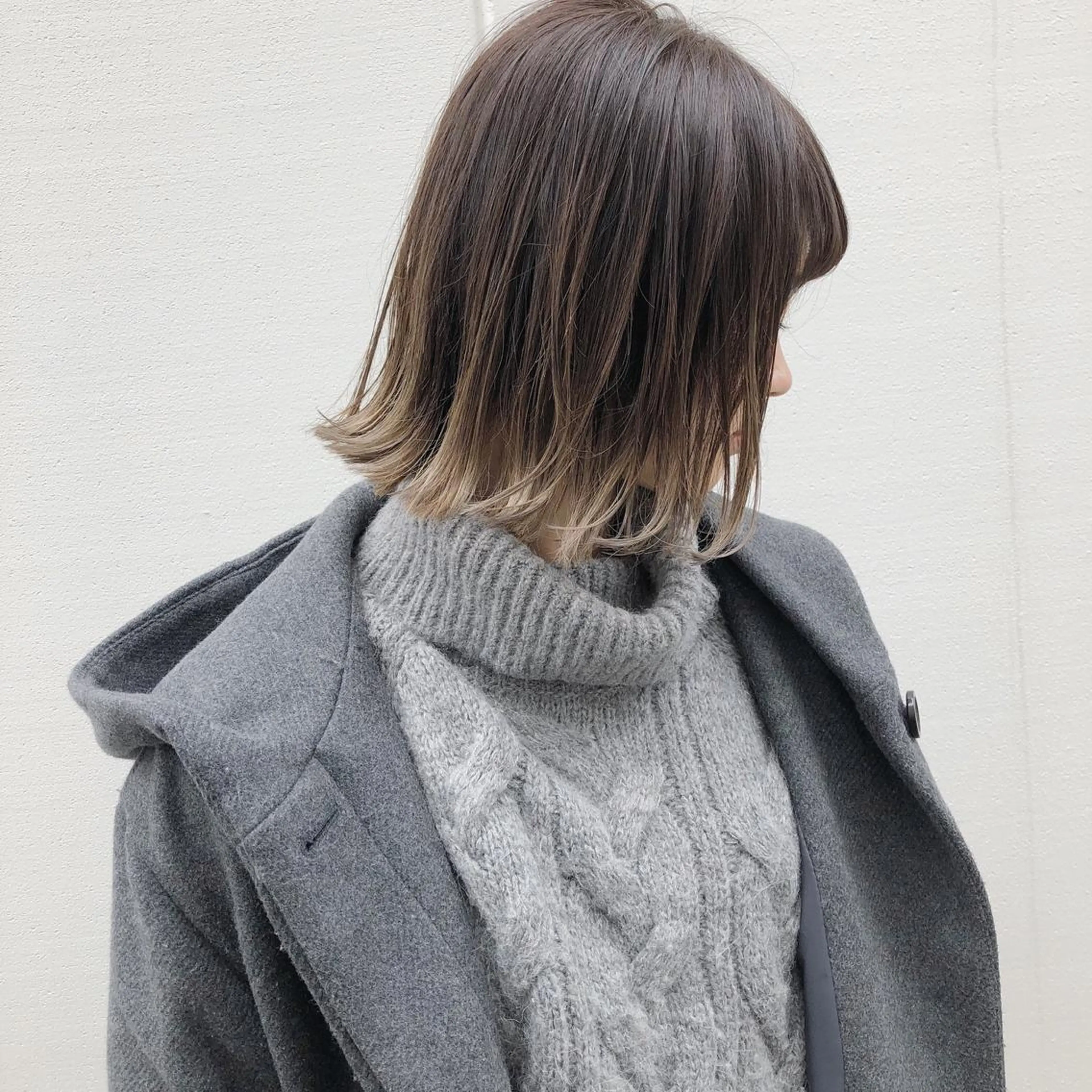 ショート カラー カット ヘアカラー トリートメント ノグチ ユウキ/ボブのヘアスタイル