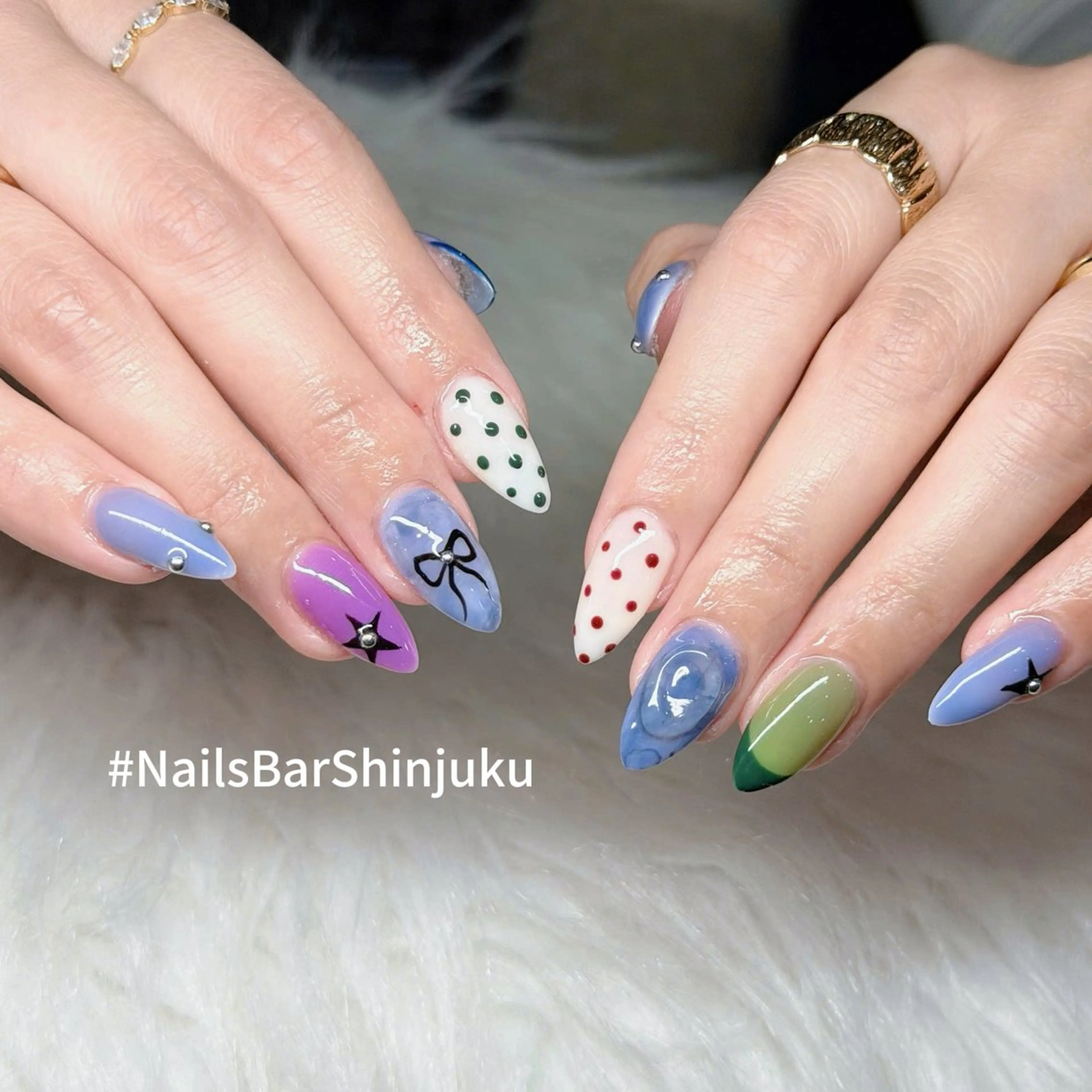 ネイル 長さ出し フレンチネイル ジェルネイル 韓国ネイル ロングネイル NAILS BAR SHINJUKUのネイルデザイン