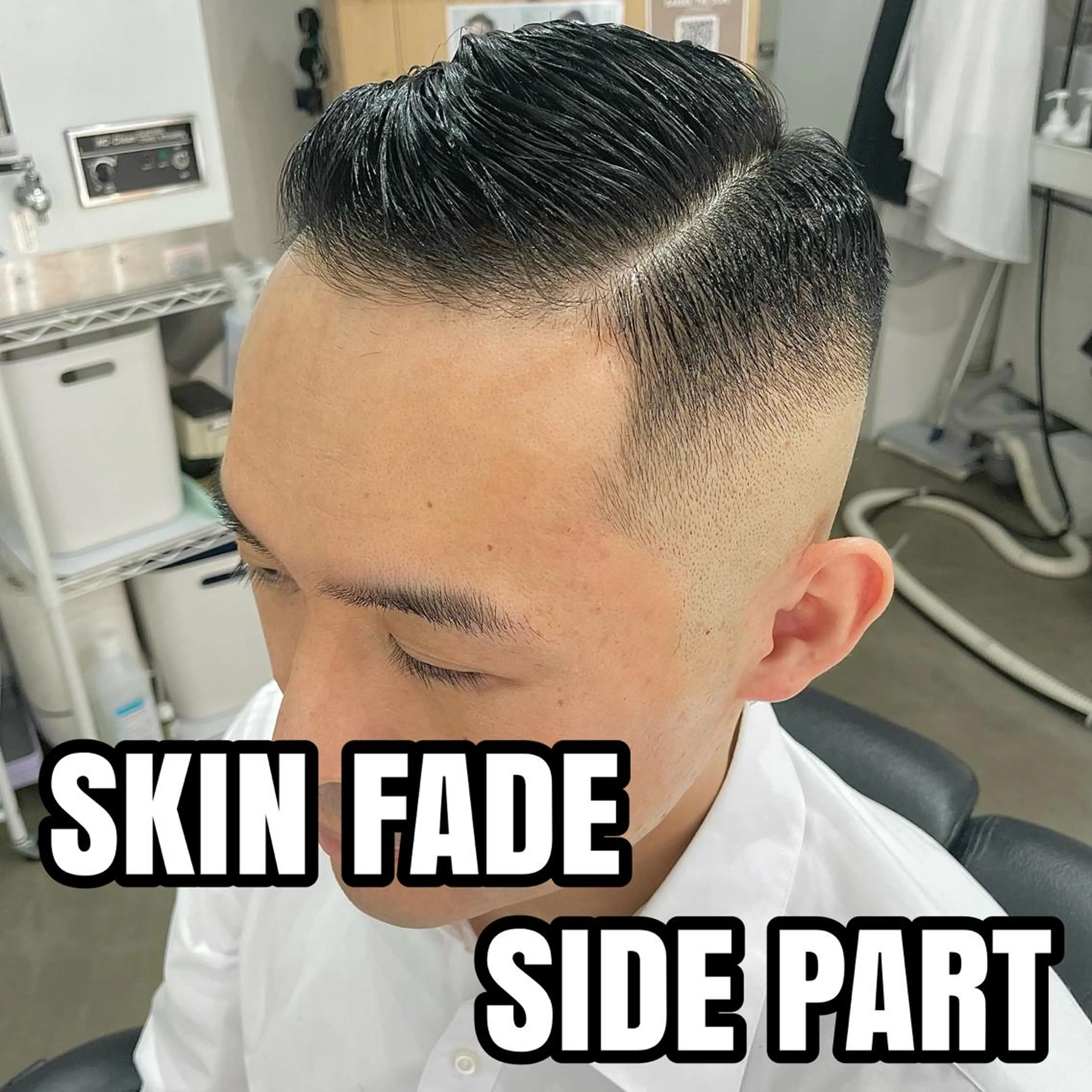 ショート メンズ フェードカット スキンフェード カット 💈メンズパーマ💈 ナカザワ　　リョウのヘアスタイル