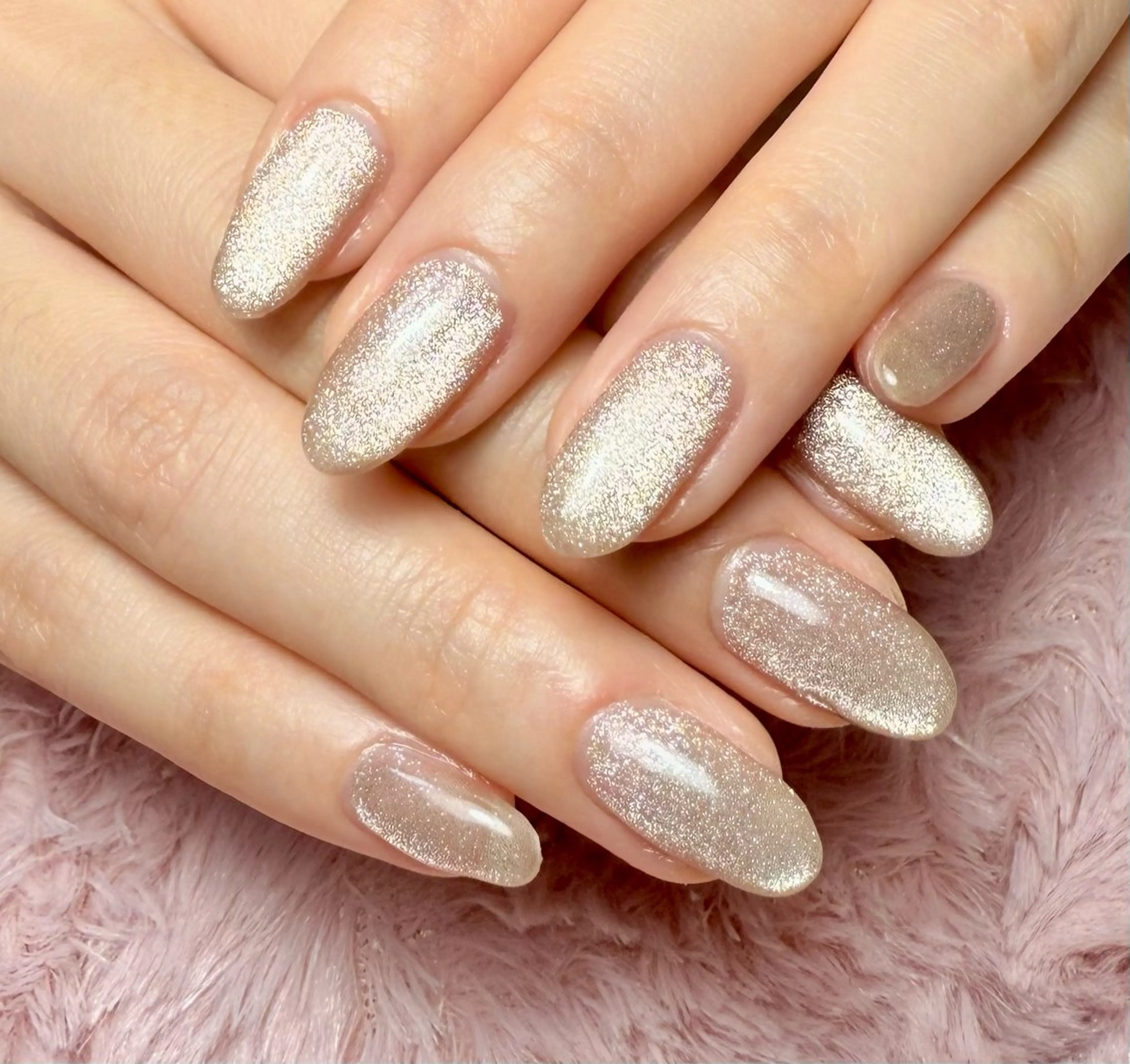 ネイル アートネイル チークネイル フラッシュネイル フラッシュマグ フレンチネイル Mai’s nailのネイルデザイン