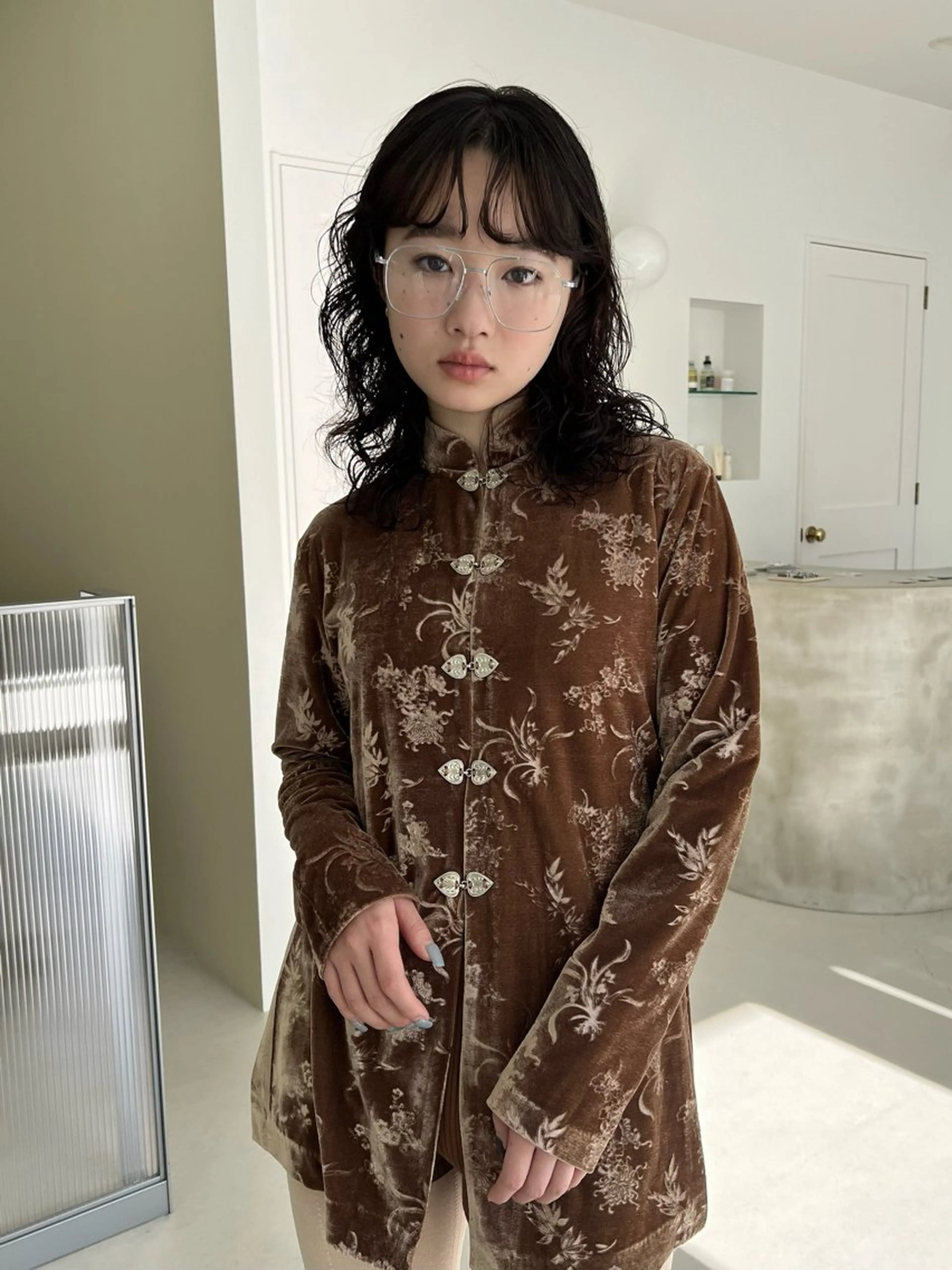 ミディアム mei🪽 カラーモデルのヘアスタイル