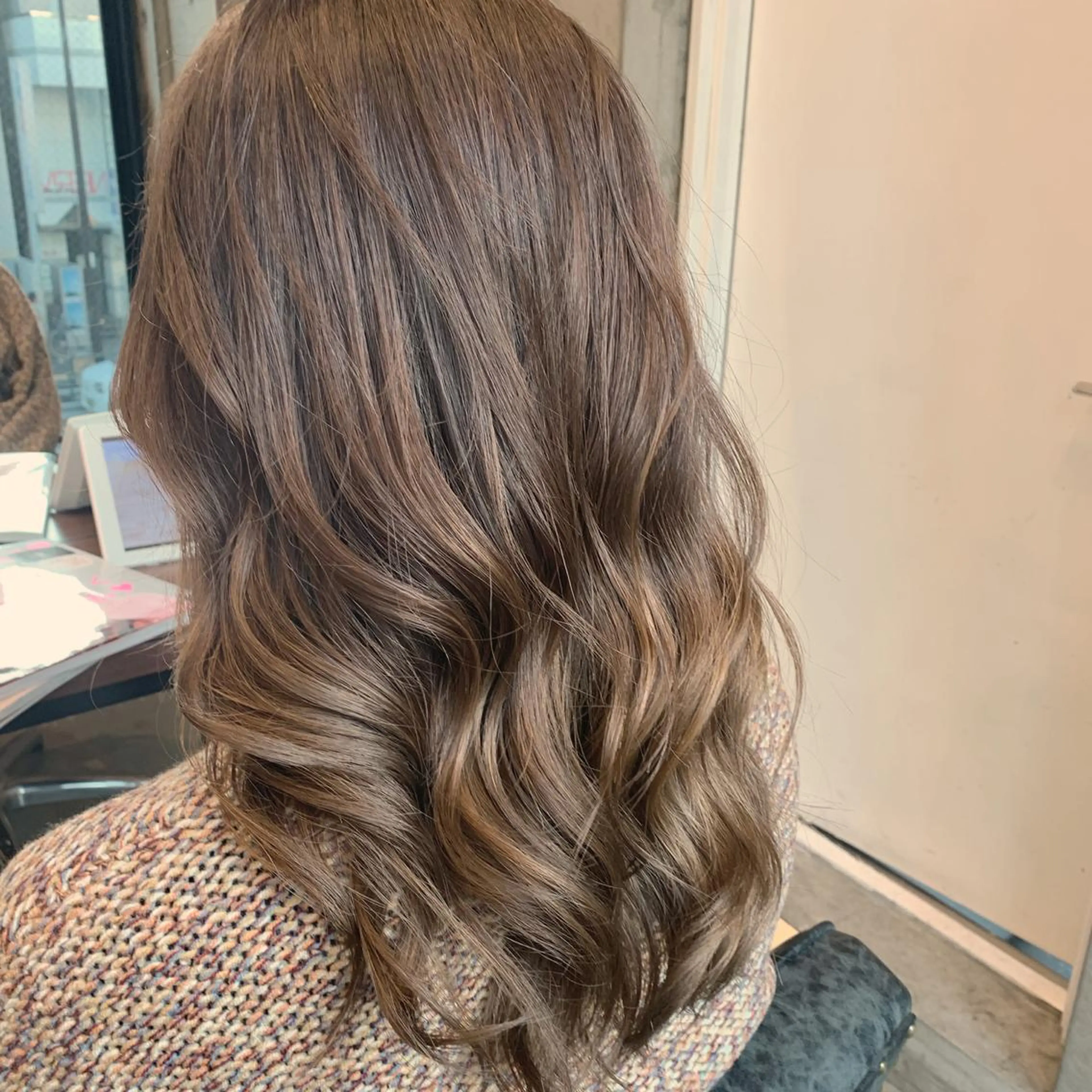 ロング カラー ✨縮毛矯正/髪質改善 錦糸町/松坂拓馬のヘアスタイル