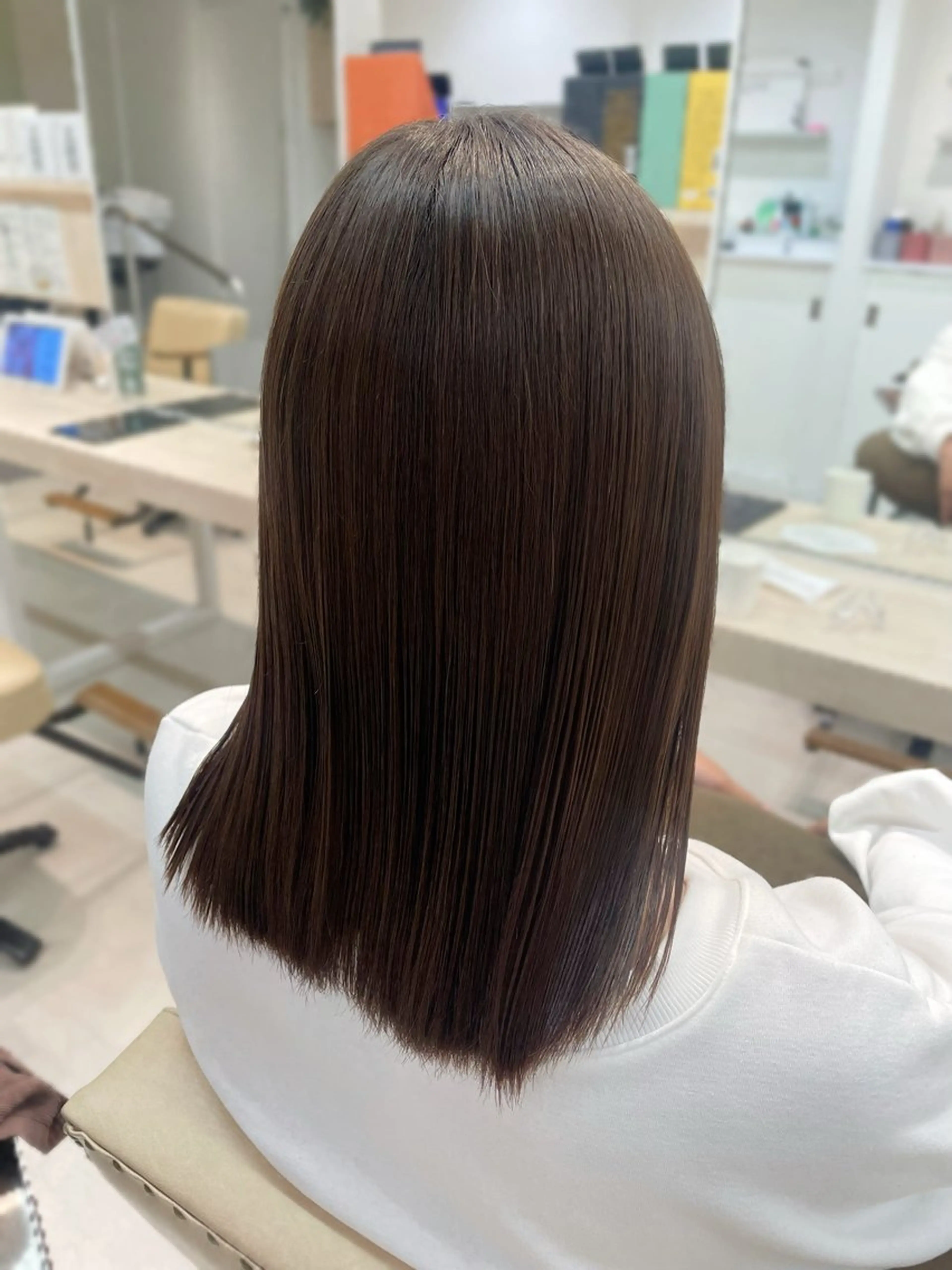 ロング かずや🍀/髪質改善 /艶髪カラー/眉毛のヘアスタイル